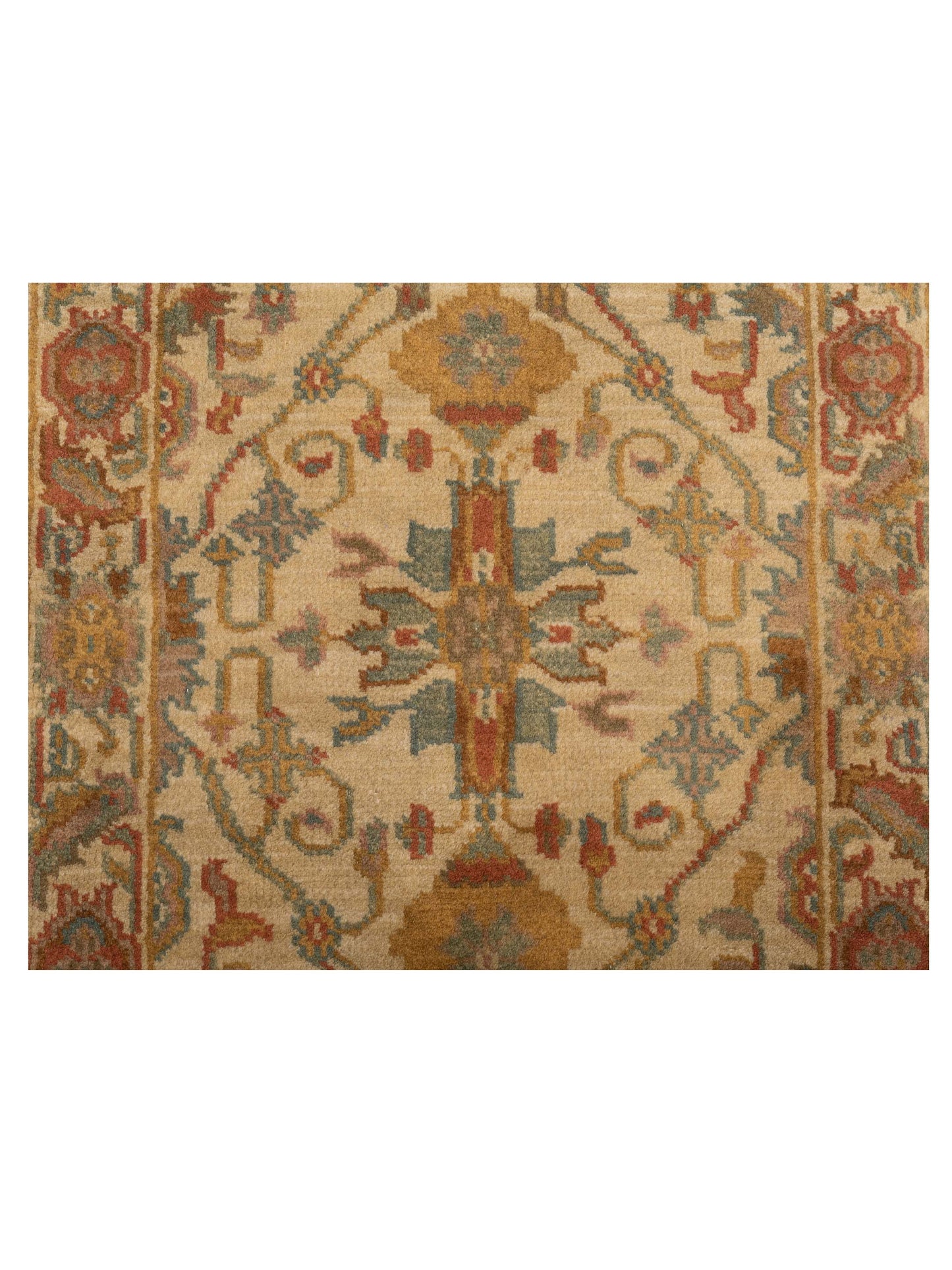 Modeva Beige Beige 2x4 Hand Knotted Rug
