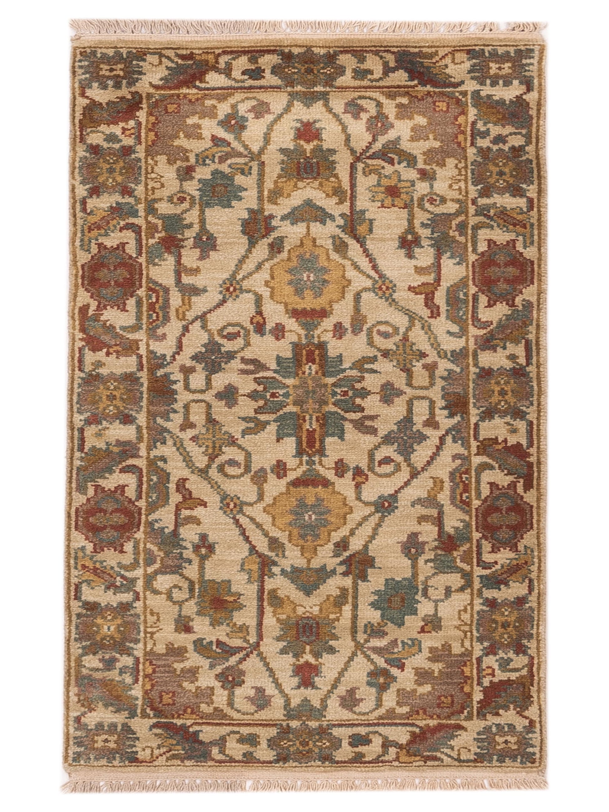 Rajpur Lilac  Beige Beige Traditional