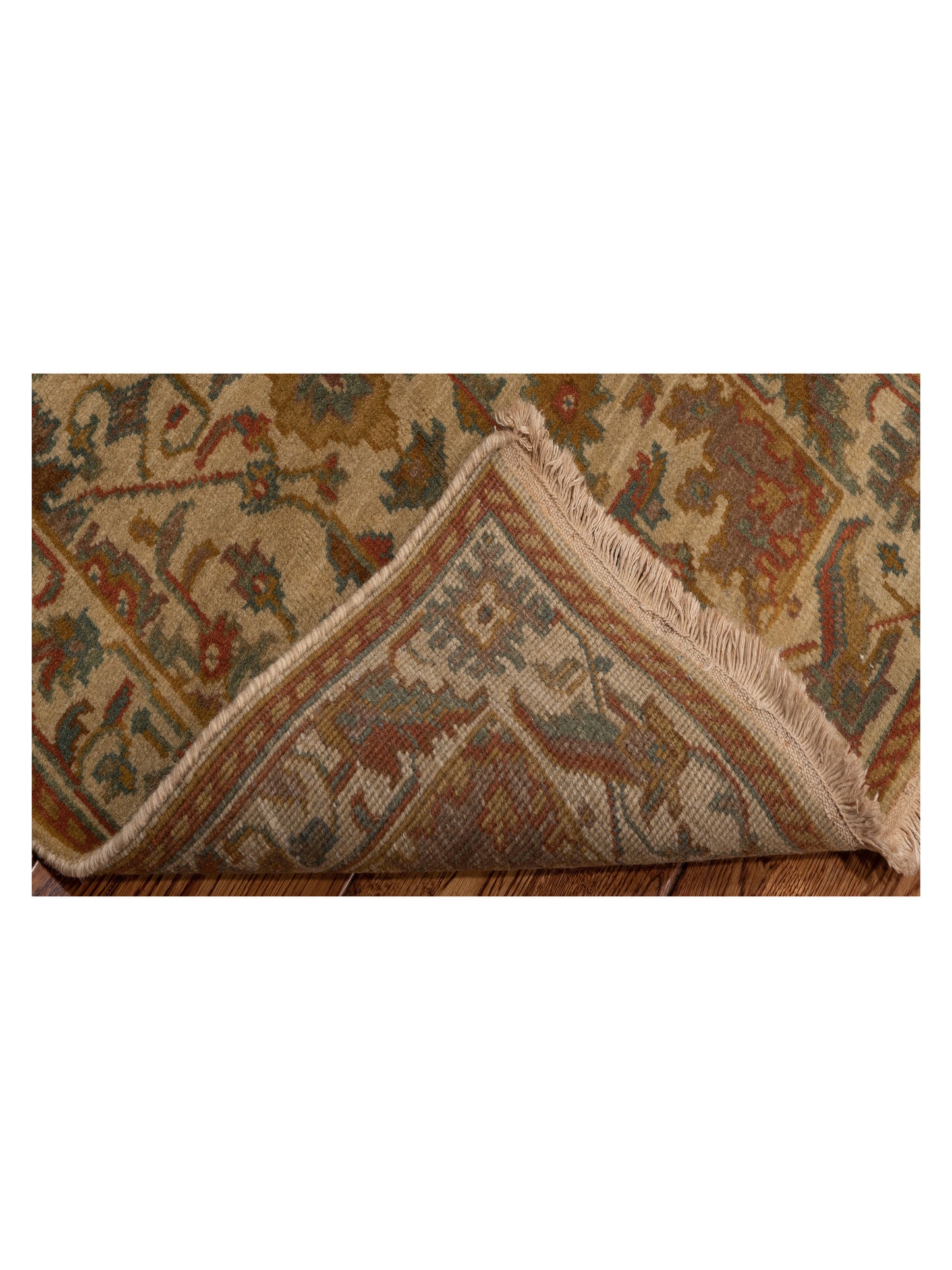 Modeva Beige Beige 2.3x4.6 Hand Knotted Rug