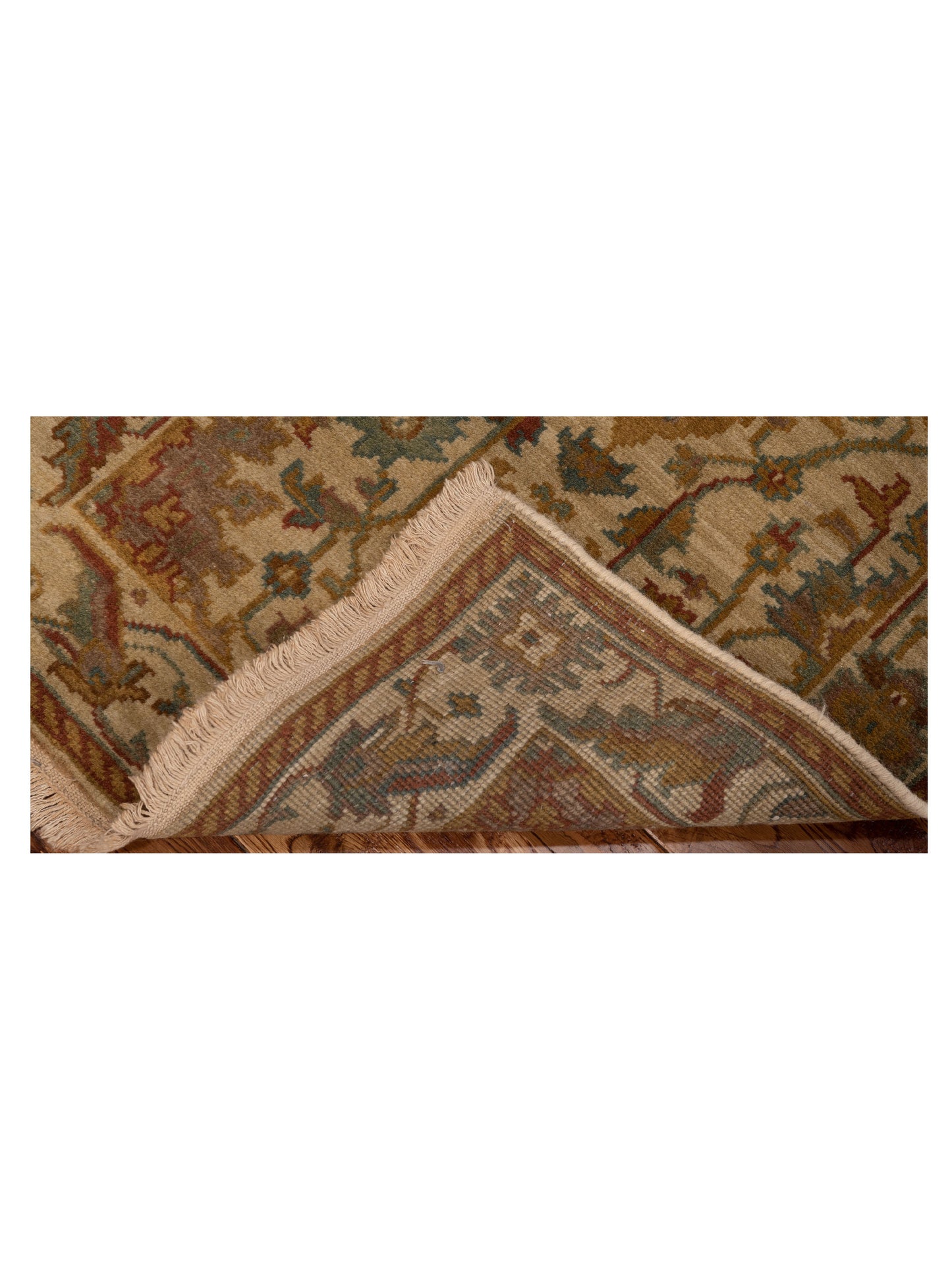 Modeva Beige Beige 2.3x4.6 Hand Knotted Rug