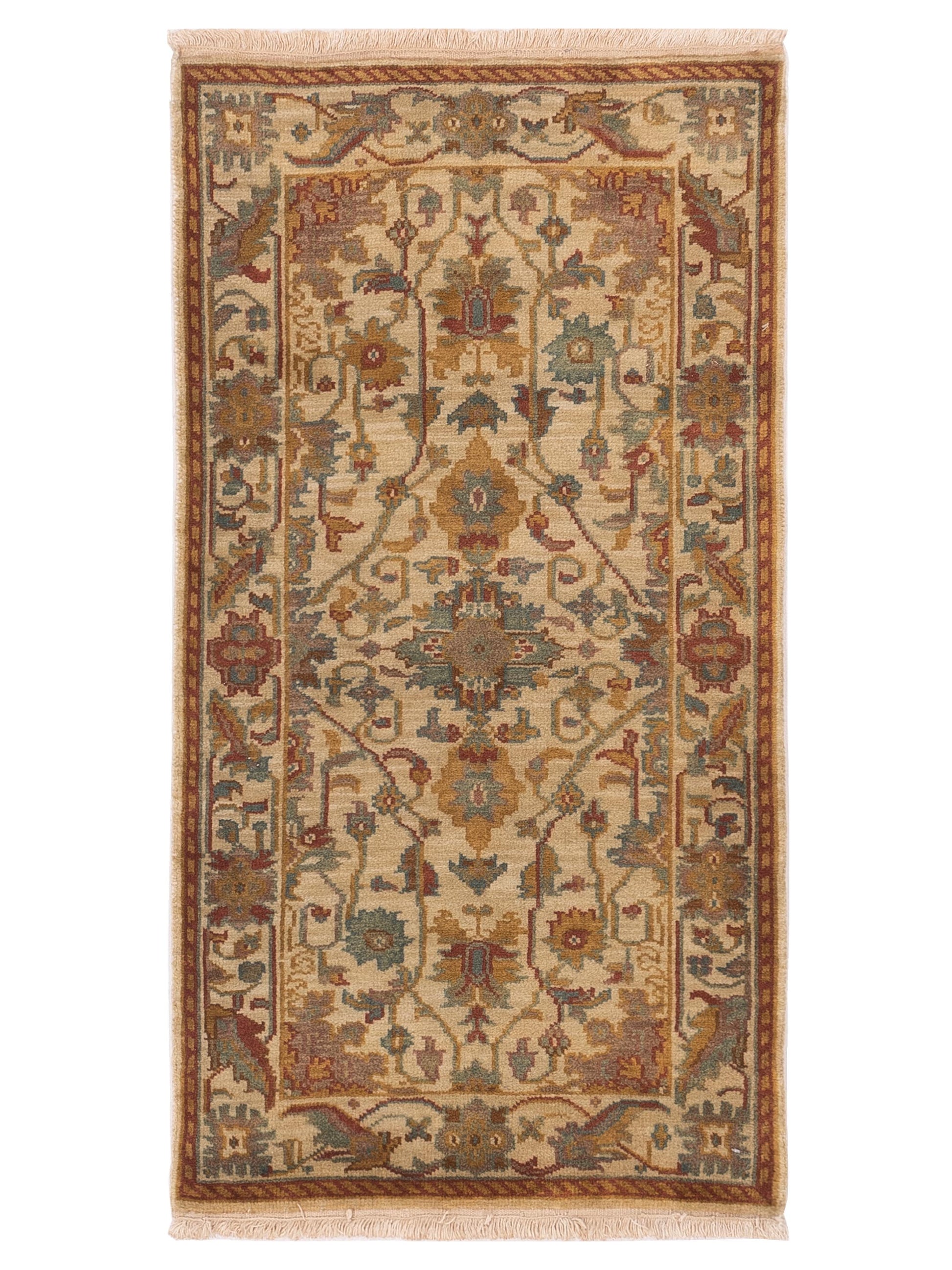 Rajpur Lilac  Beige Beige Traditional