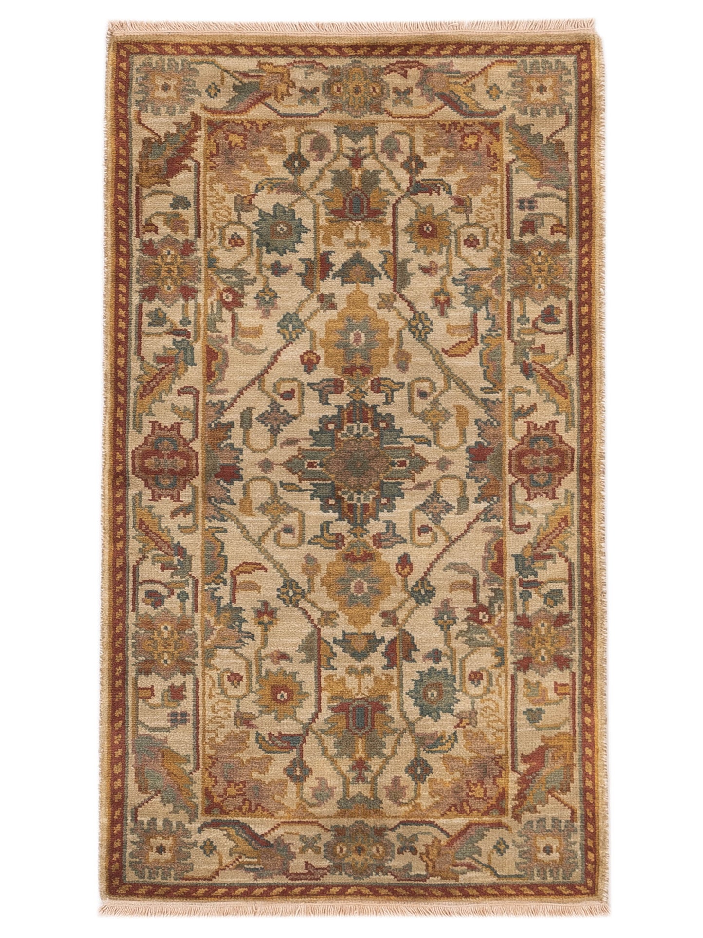 Rajpur Lilac  Beige Beige Traditional