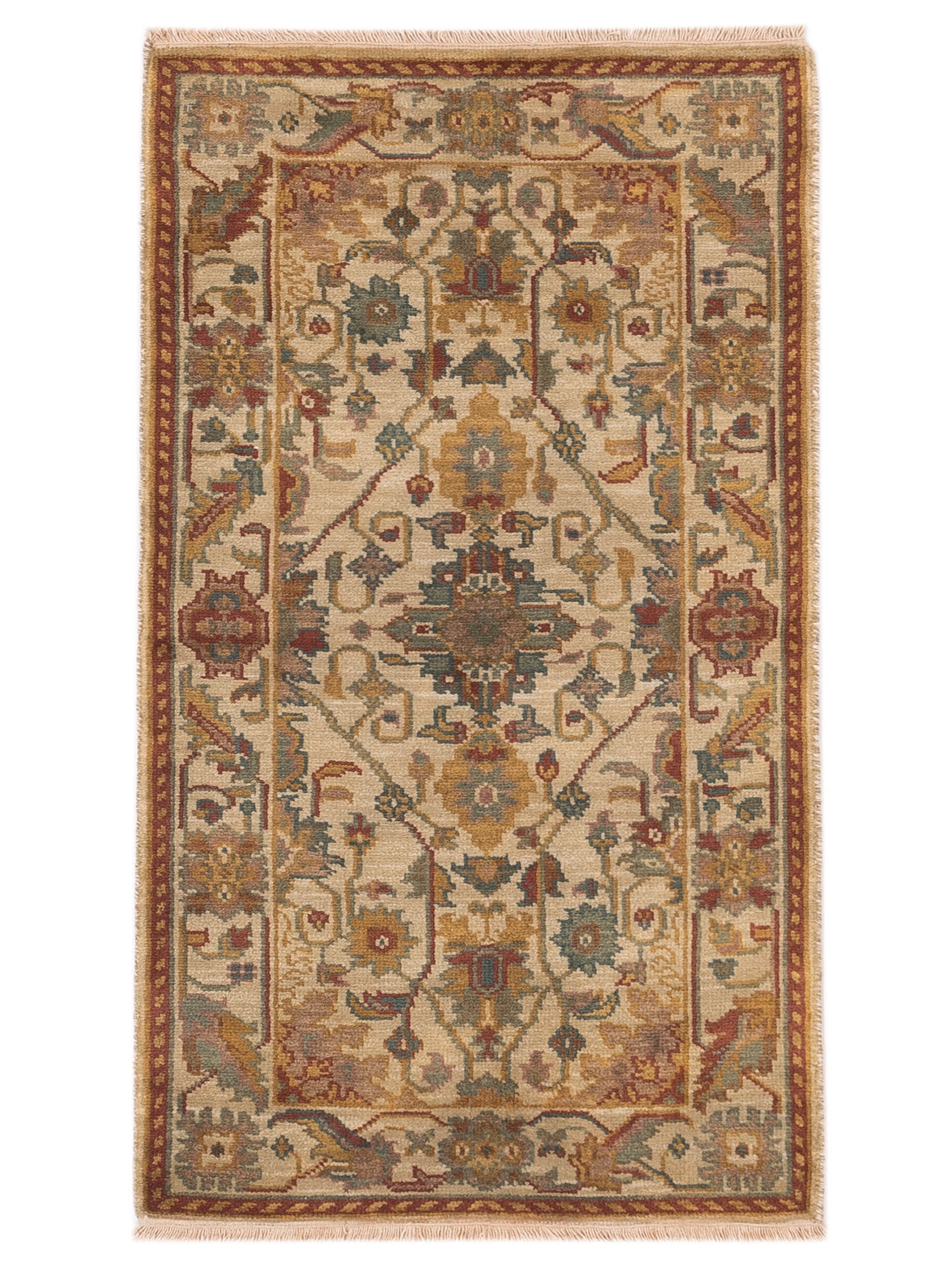 Rajpur Lilac  Beige Beige Traditional