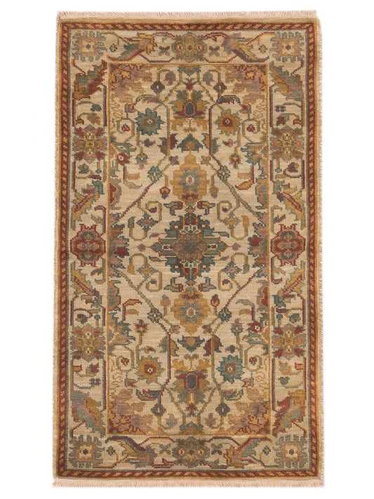 Rajpur Lilac  Beige Beige Traditional