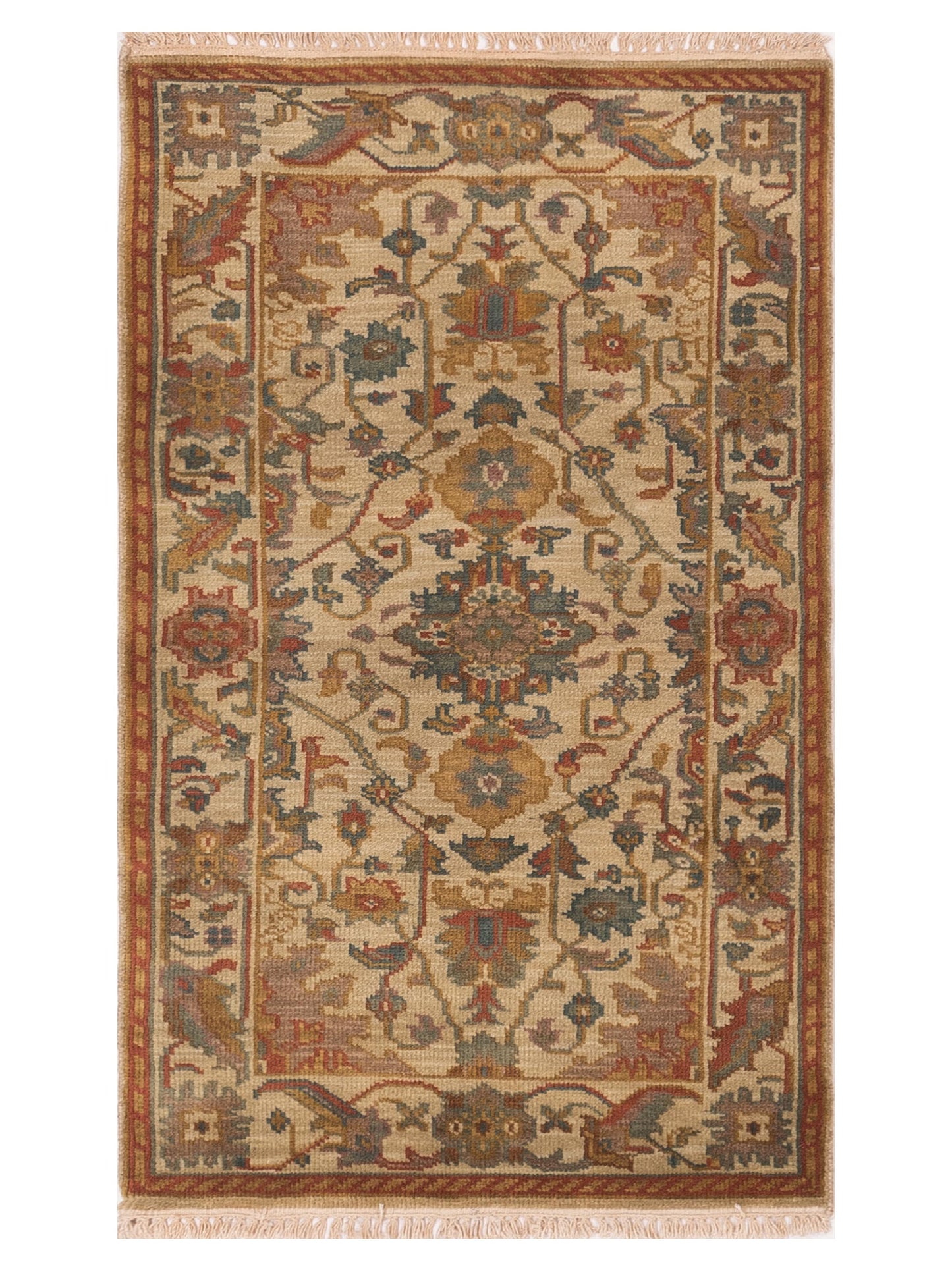 Rajpur Lilac  Beige Beige Traditional