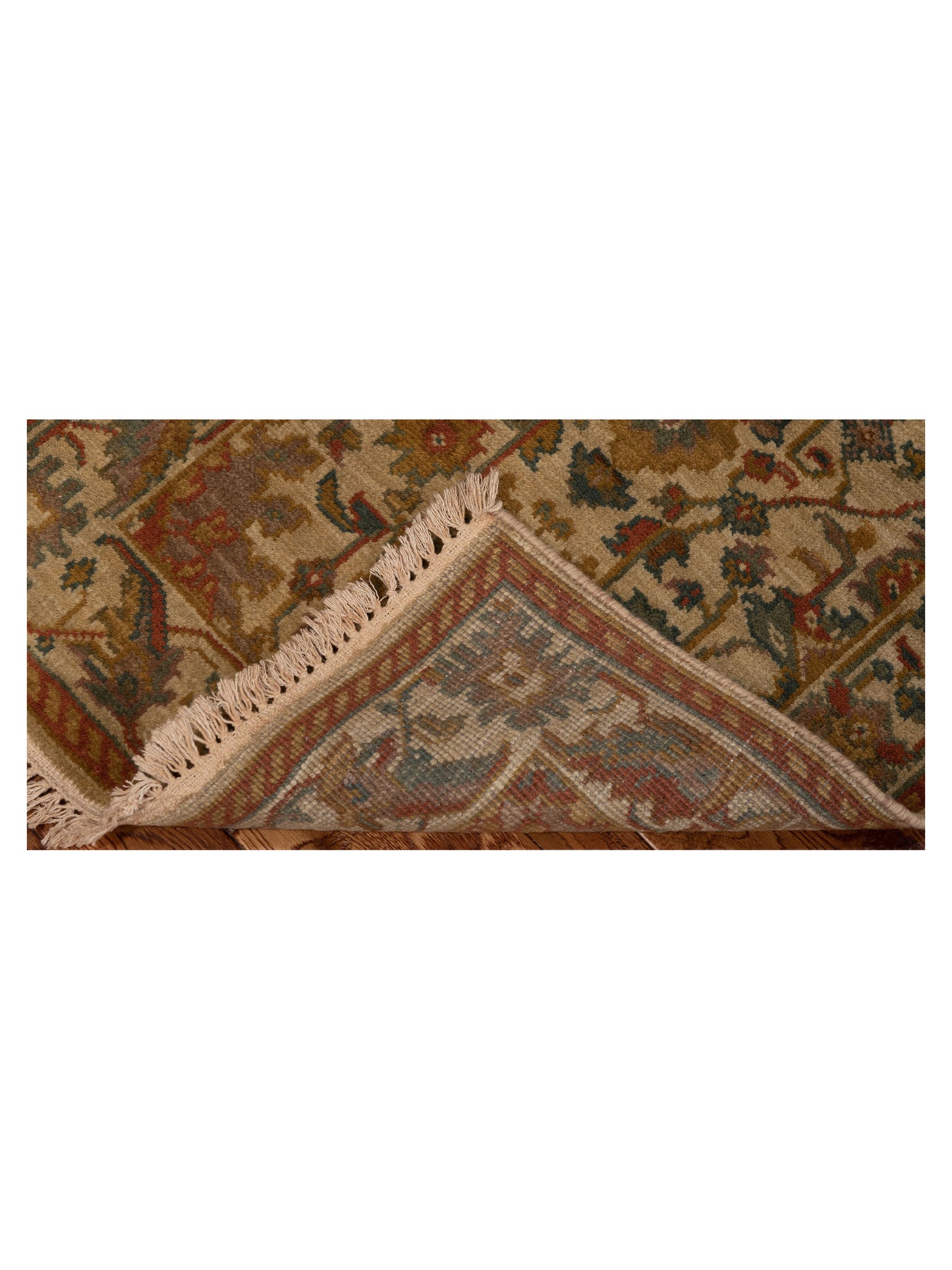 Modeva Beige Beige 2.3x4.6 Hand Knotted Rug