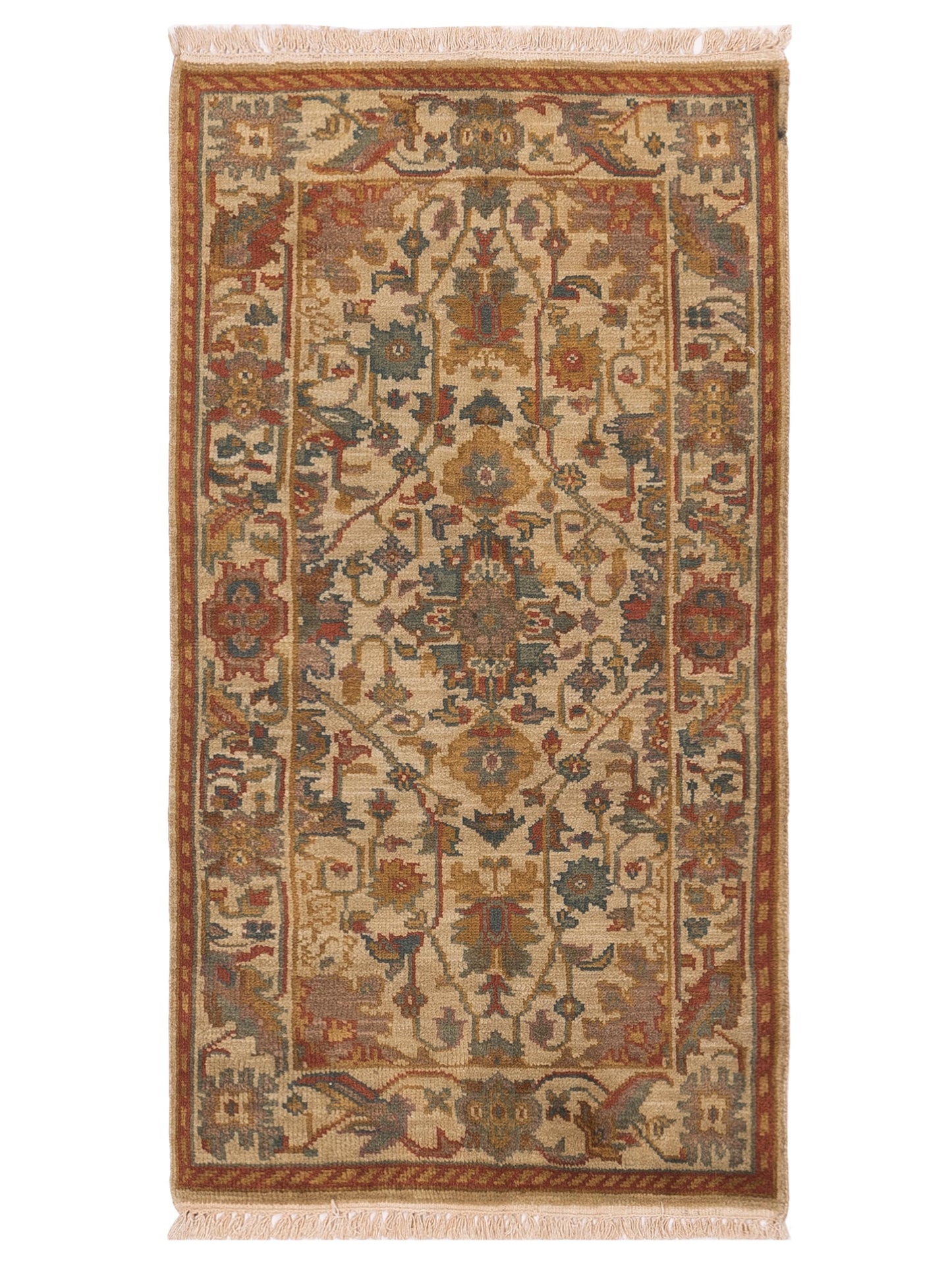 Rajpur Lilac  Beige Beige Traditional