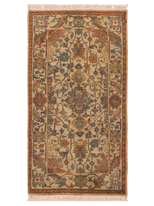 Rajpur Lilac  Beige Beige Traditional