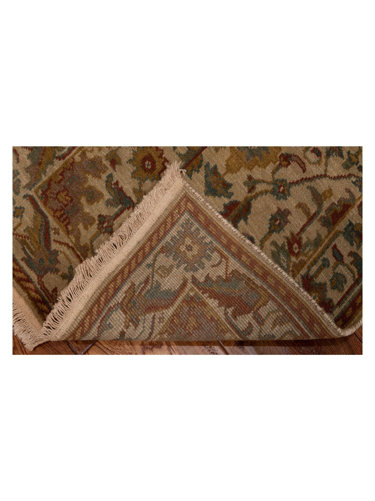 Modeva Beige Beige 2.3x4.6 Hand Knotted Rug