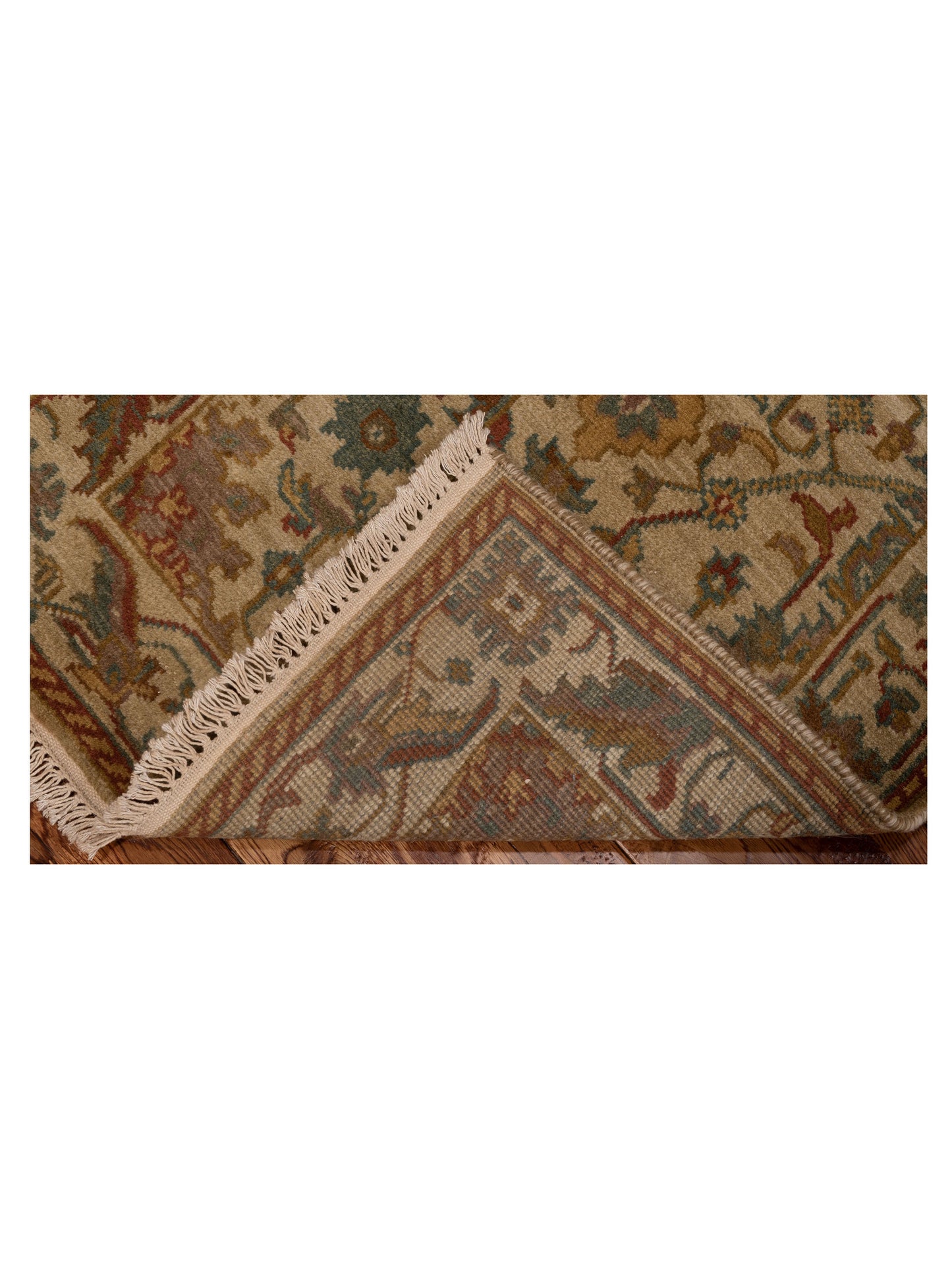 Modeva Beige Beige 2.3x4.6 Hand Knotted Rug