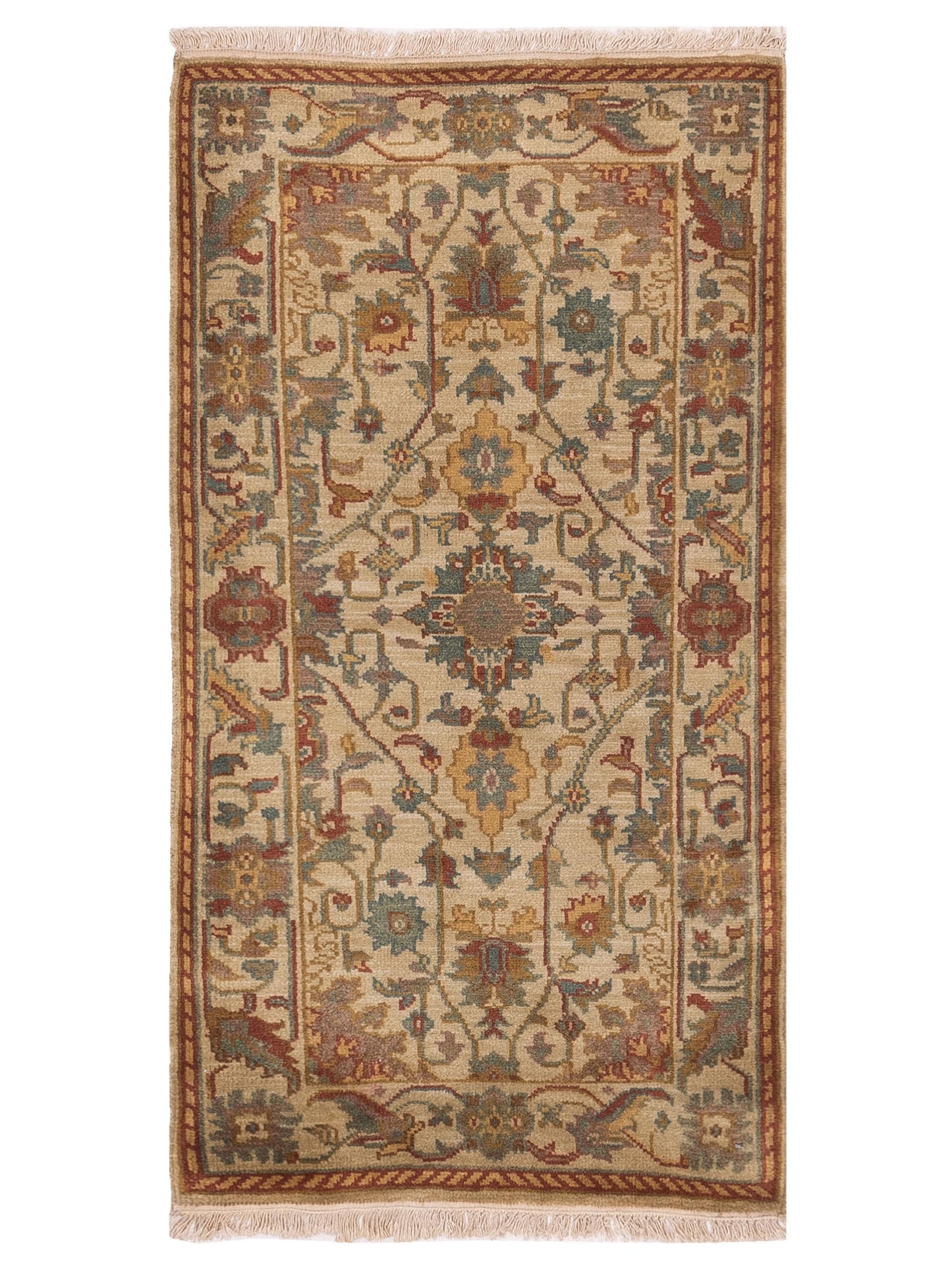 Rajpur Lilac  Beige Beige Traditional