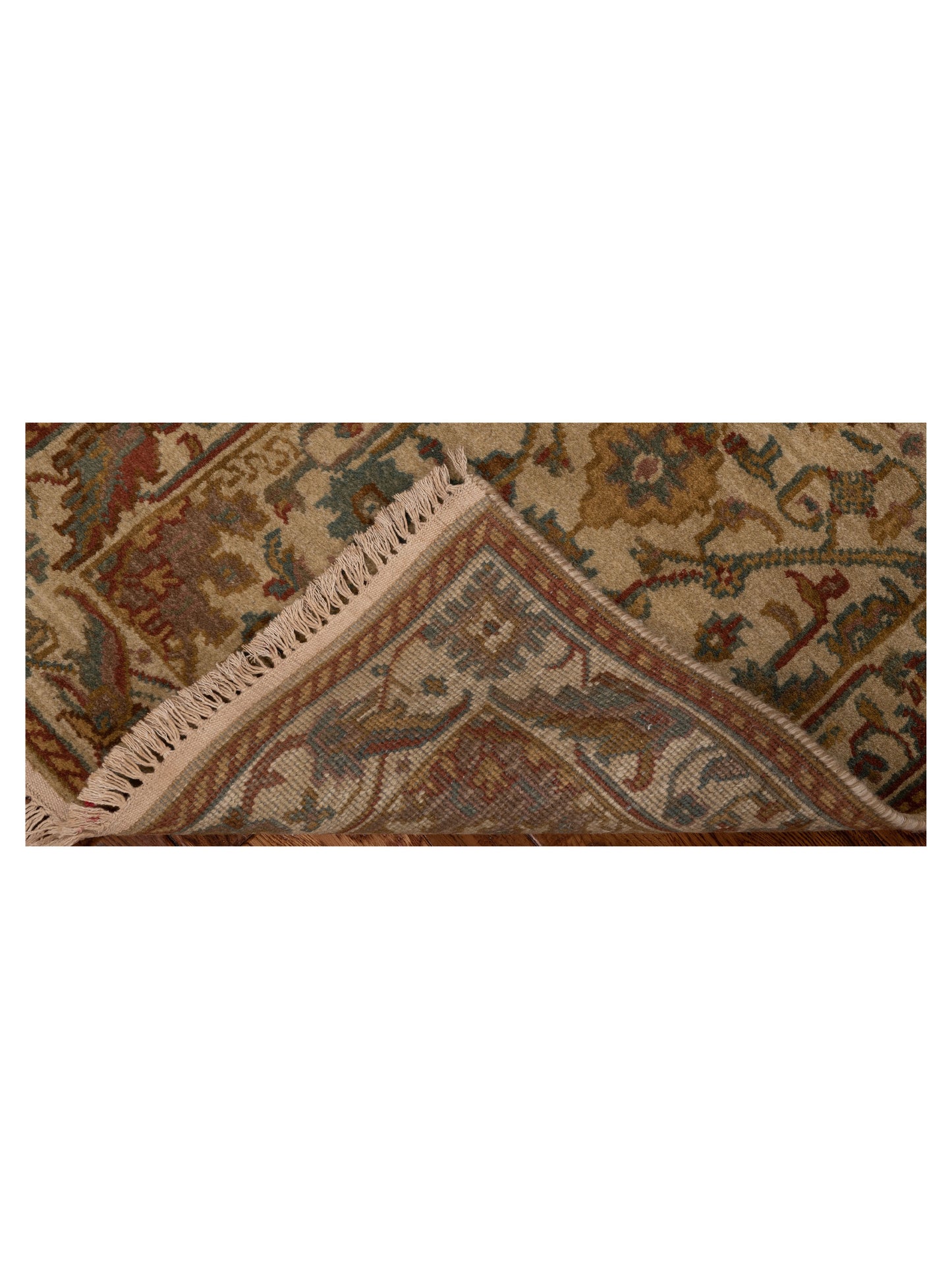 Modeva Beige Beige 2.3x4.6 Hand Knotted Rug
