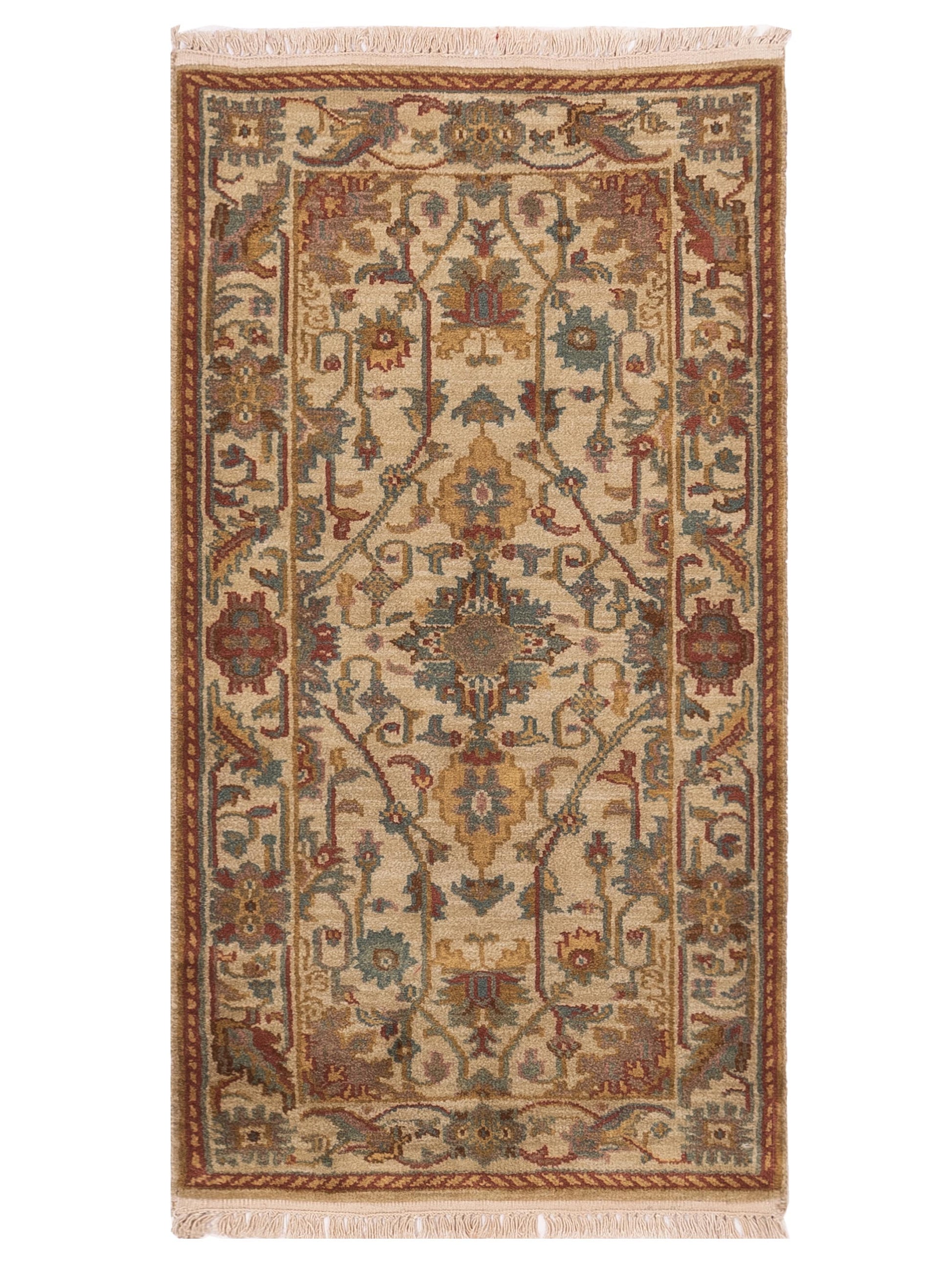 Rajpur Lilac  Beige Beige Traditional