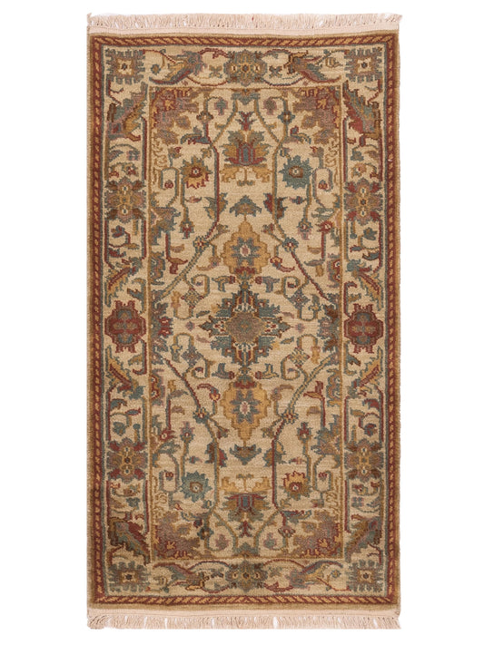 Rajpur Lilac  Beige Beige Traditional