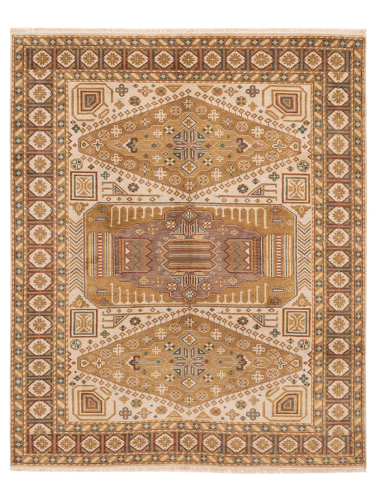 Rajpur Lilac  Ivory Navy Traditional