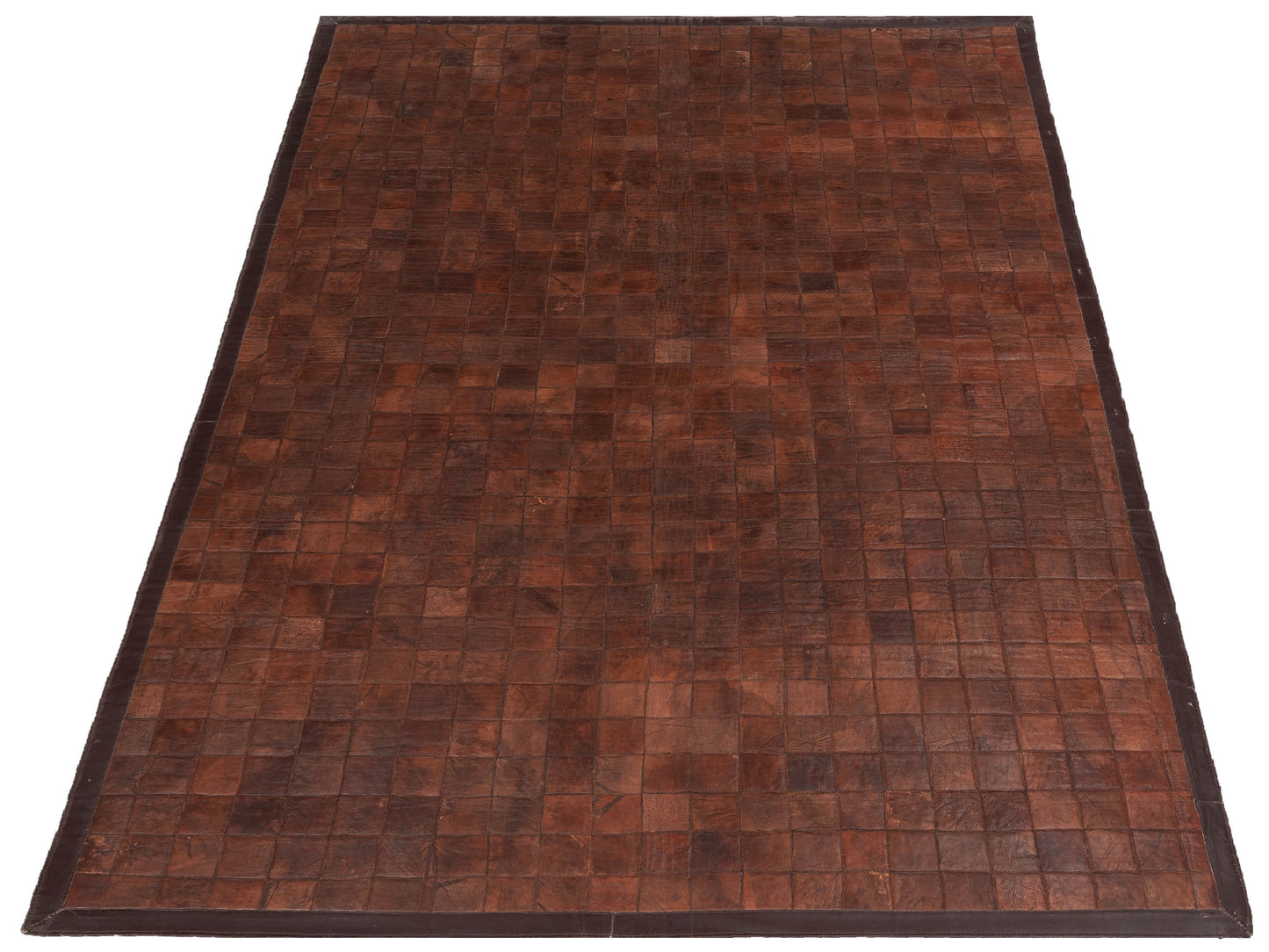 Levara Dark Brown Dark Brown 6x9 Hand Woven Rug