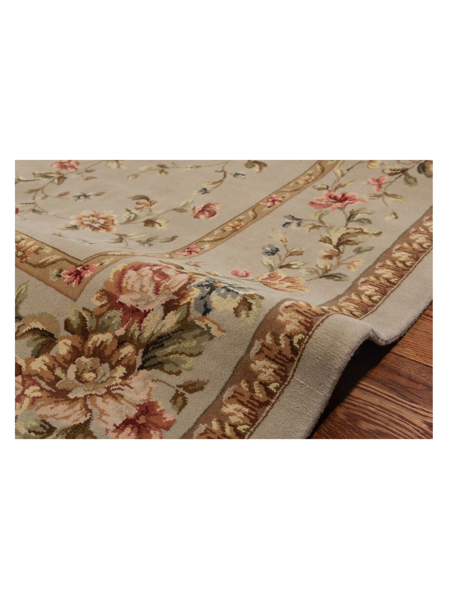 Artalya Silver 8.1x10 Hand Knotted Rug