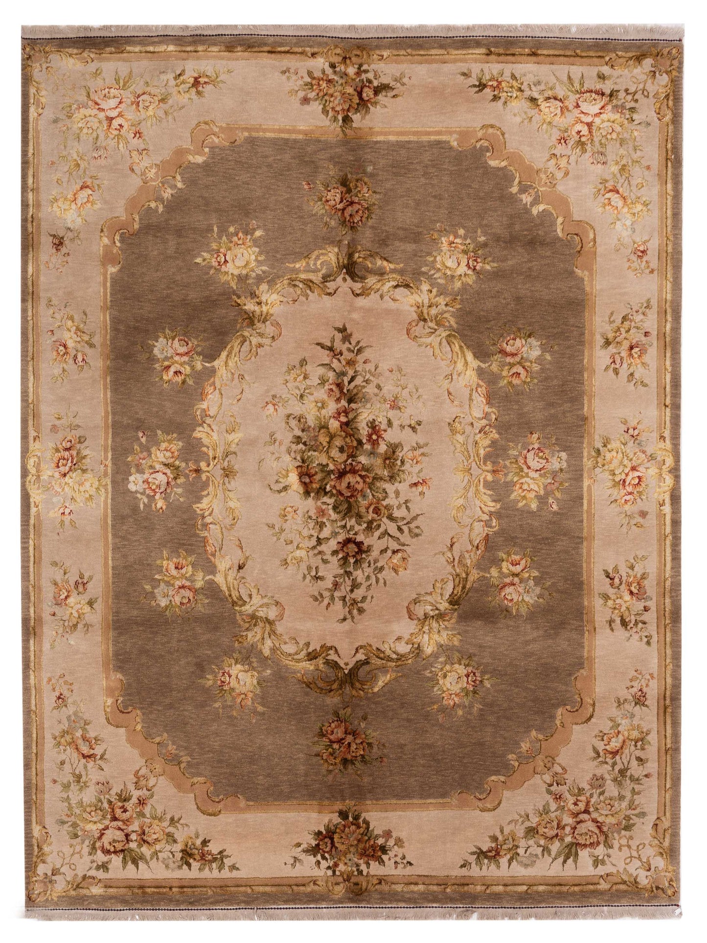Rajpur Imperial Silk  Tobacco Beige Traditional