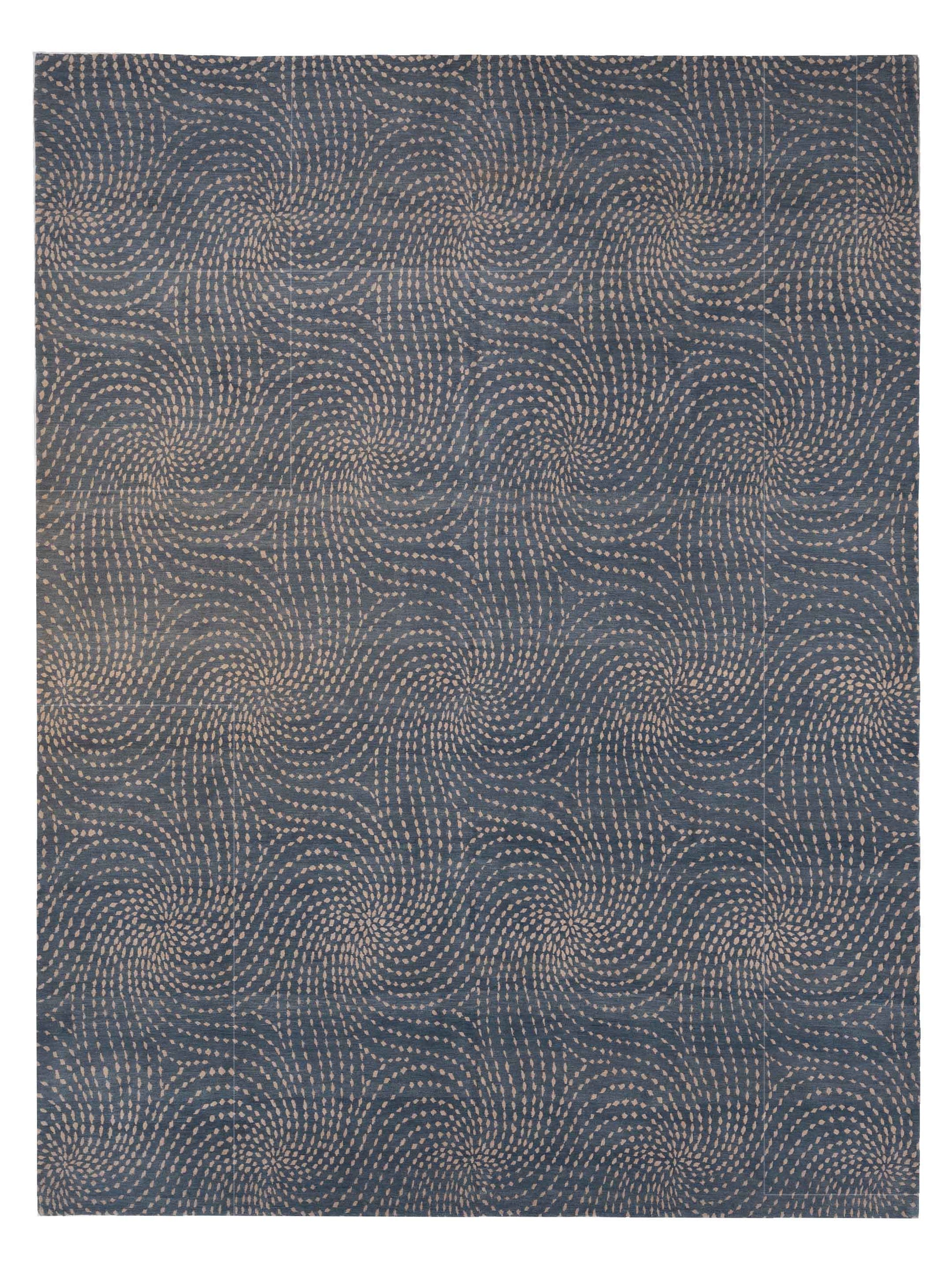 Siena Tamarian  Blue Gray Blue Gray Contemporary