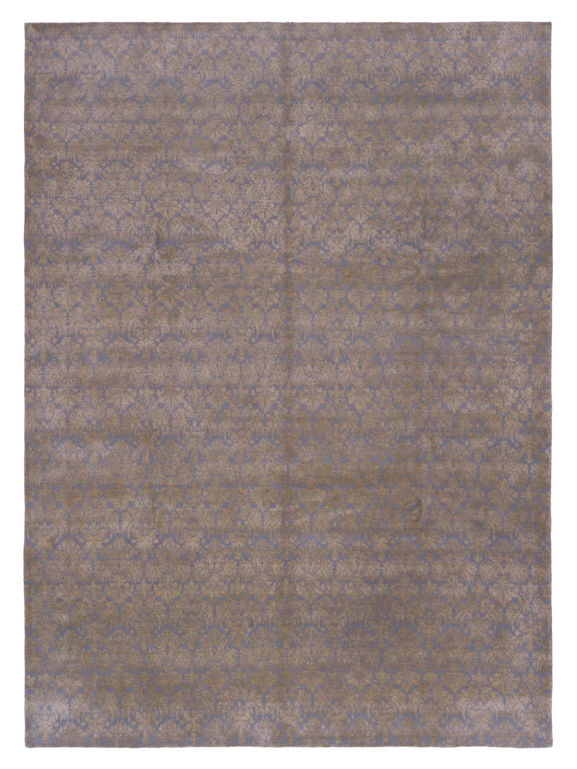 Rajpur Mastersilk  Blue Gold Transitional