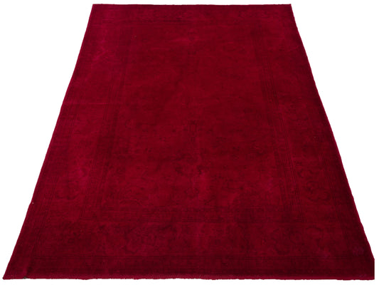 Vintage Red 8.3x9.10 Hand Knotted Rug
