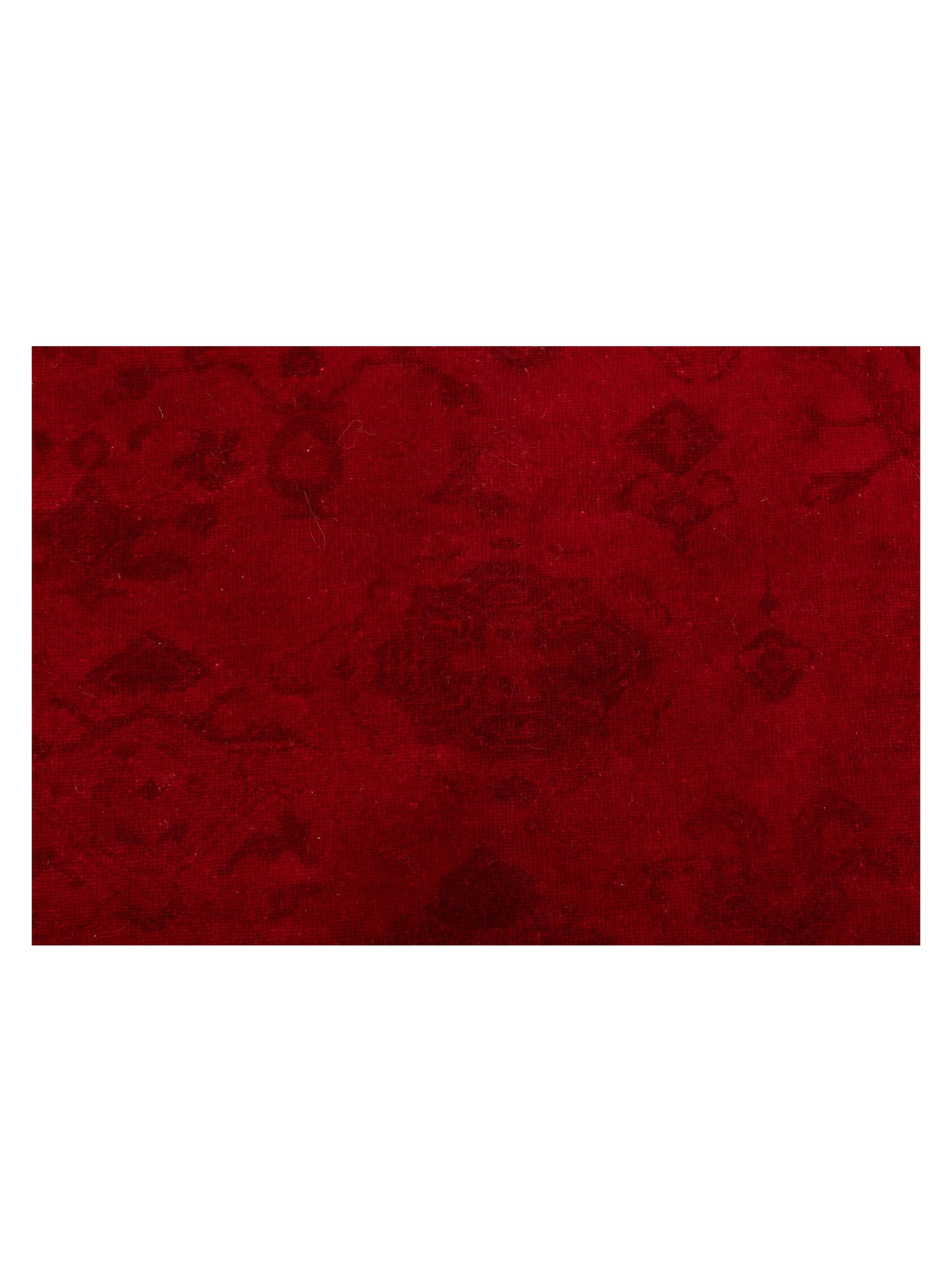 Vintage Red 8.2x10.3 Hand Knotted Rug