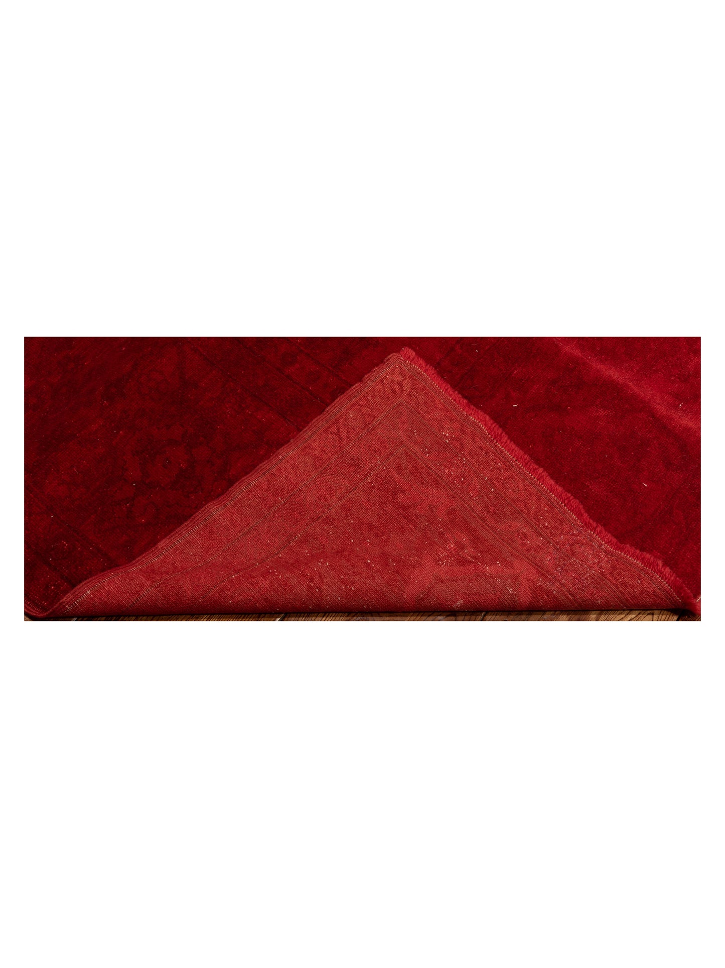 Vintage Red 8.2x10.3 Hand Knotted Rug