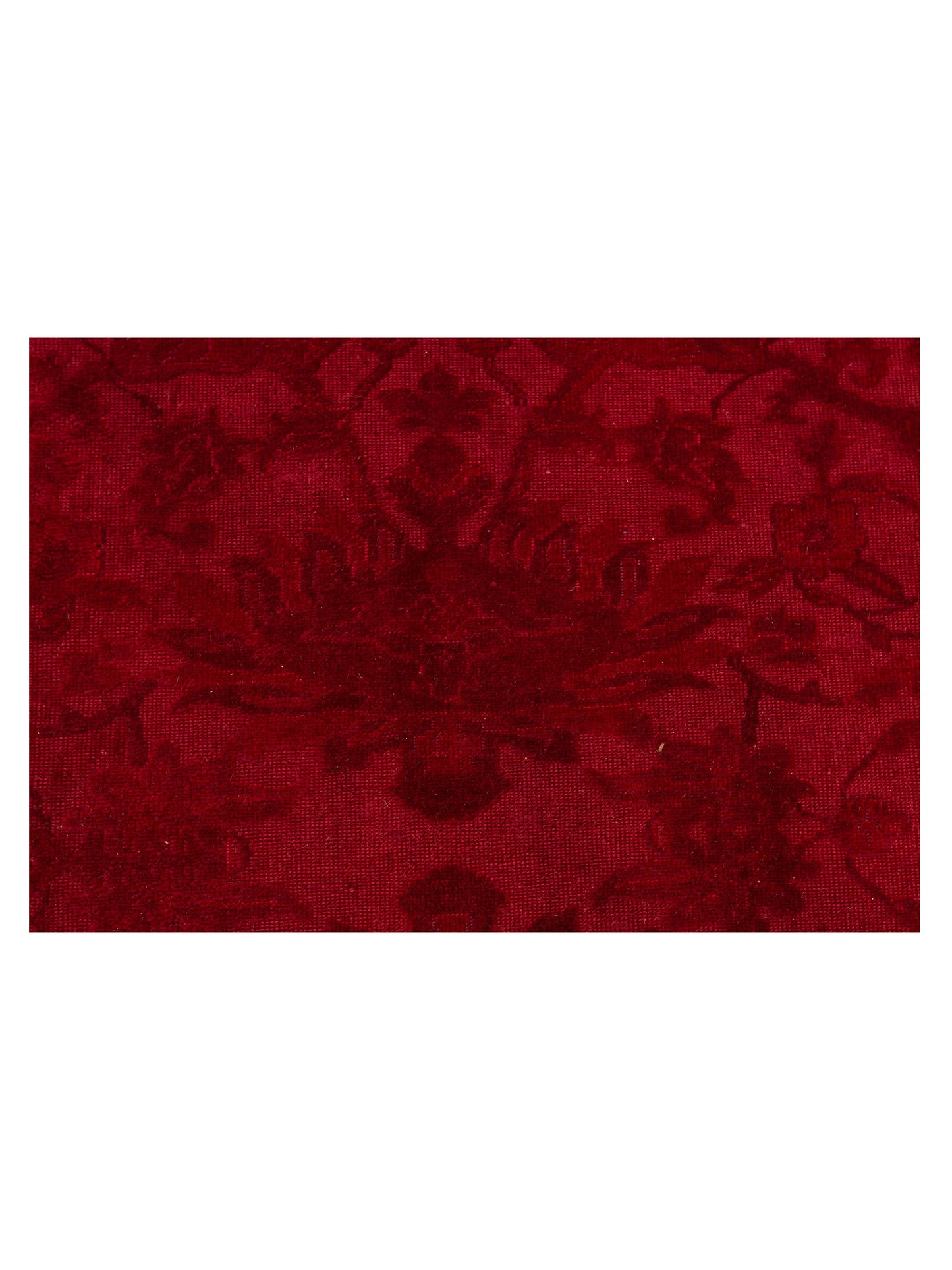 Vintage Red 6.9x9.6 Hand Knotted Rug