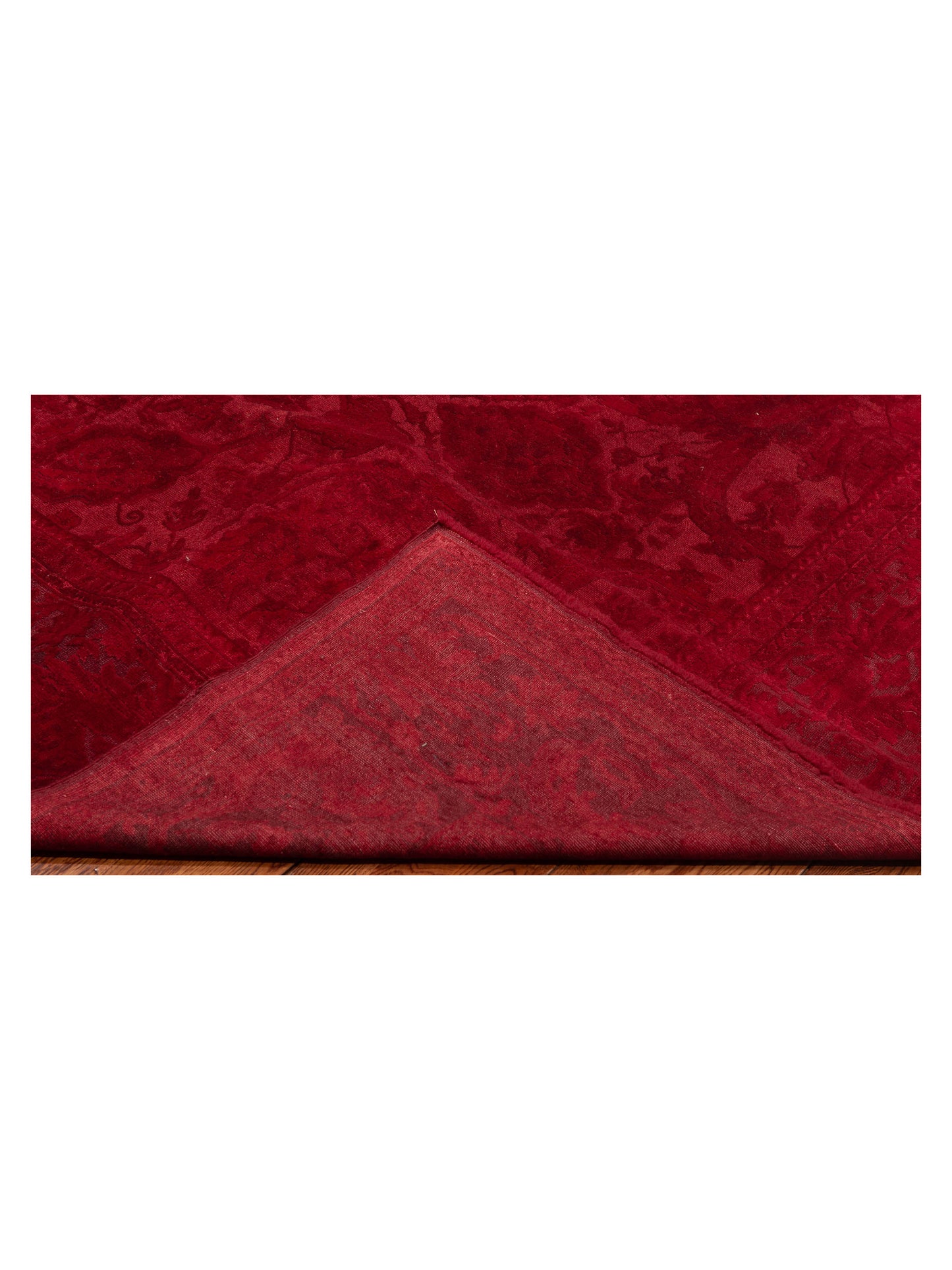 Vintage Red 6.9x9.6 Hand Knotted Rug