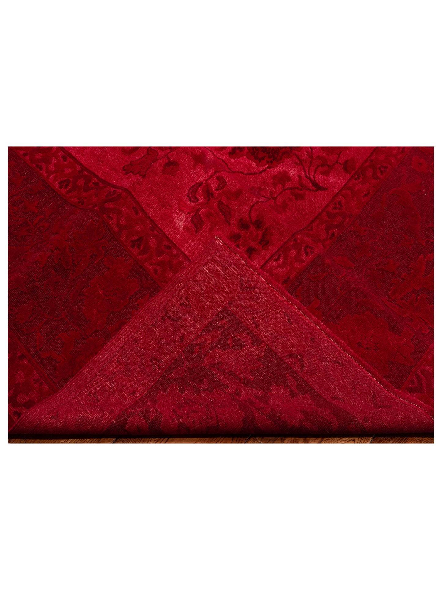 Vintage Red 6.10x8.2 Hand Knotted Rug