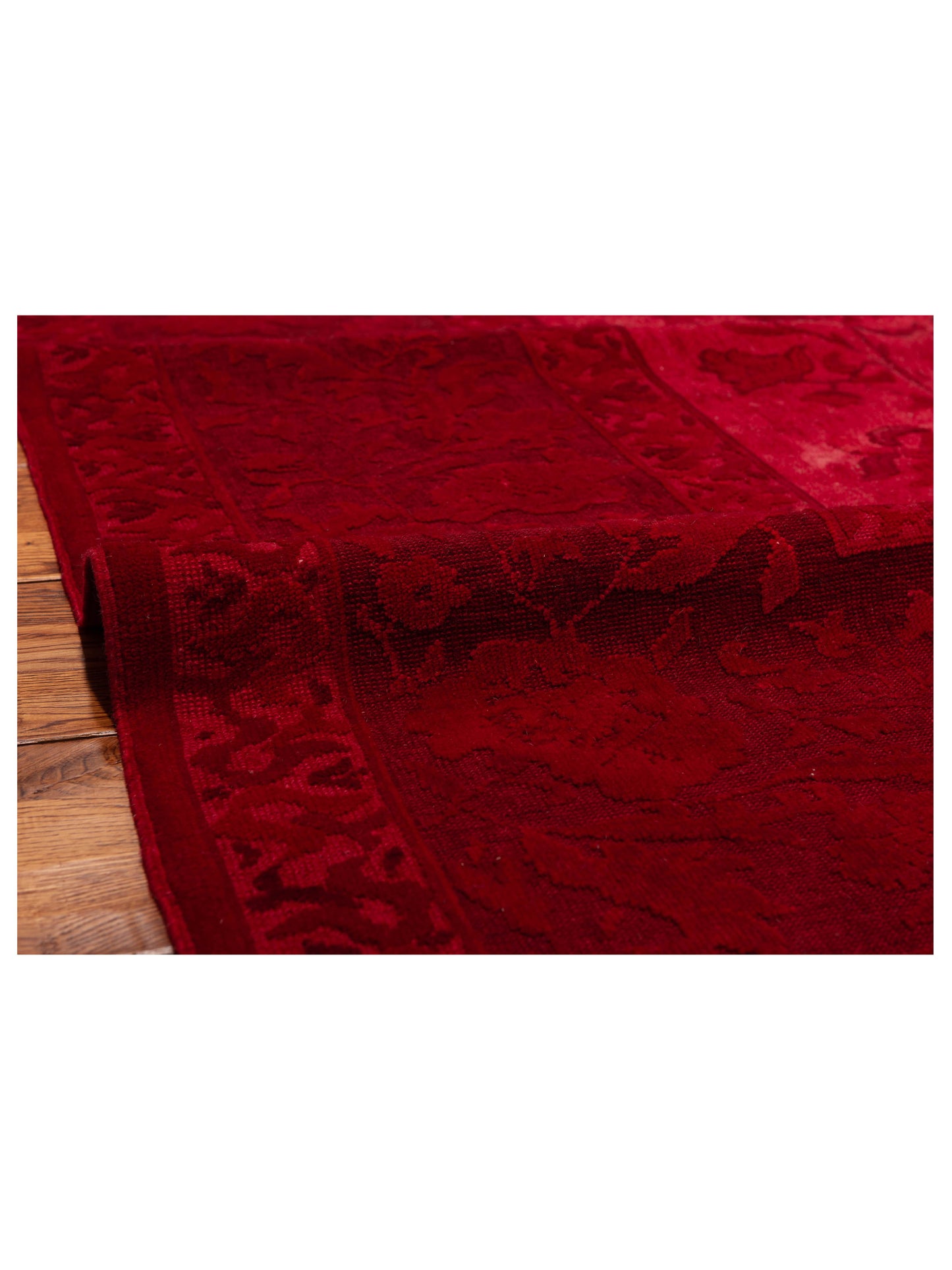 Vintage Red 6.10x8.2 Hand Knotted Rug