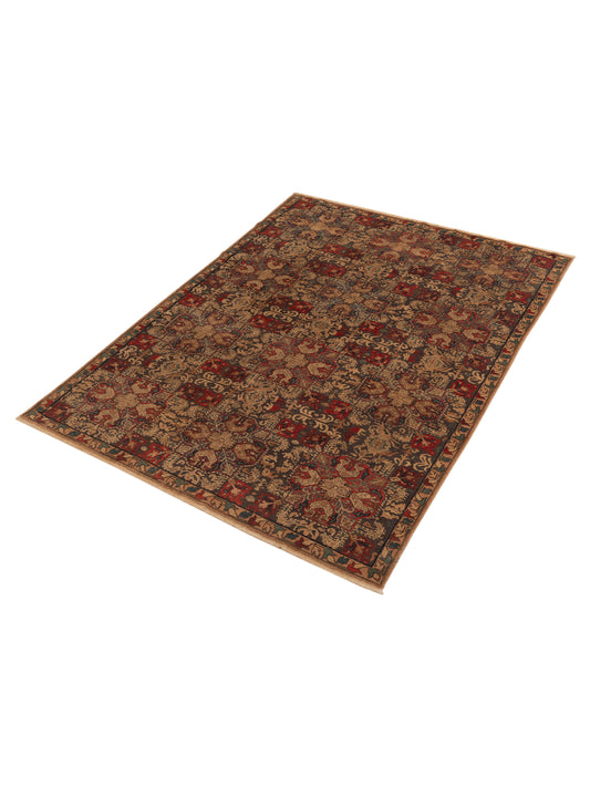 Antiqua Loom Multi 6.9x8.9 Hand Knotted Rug