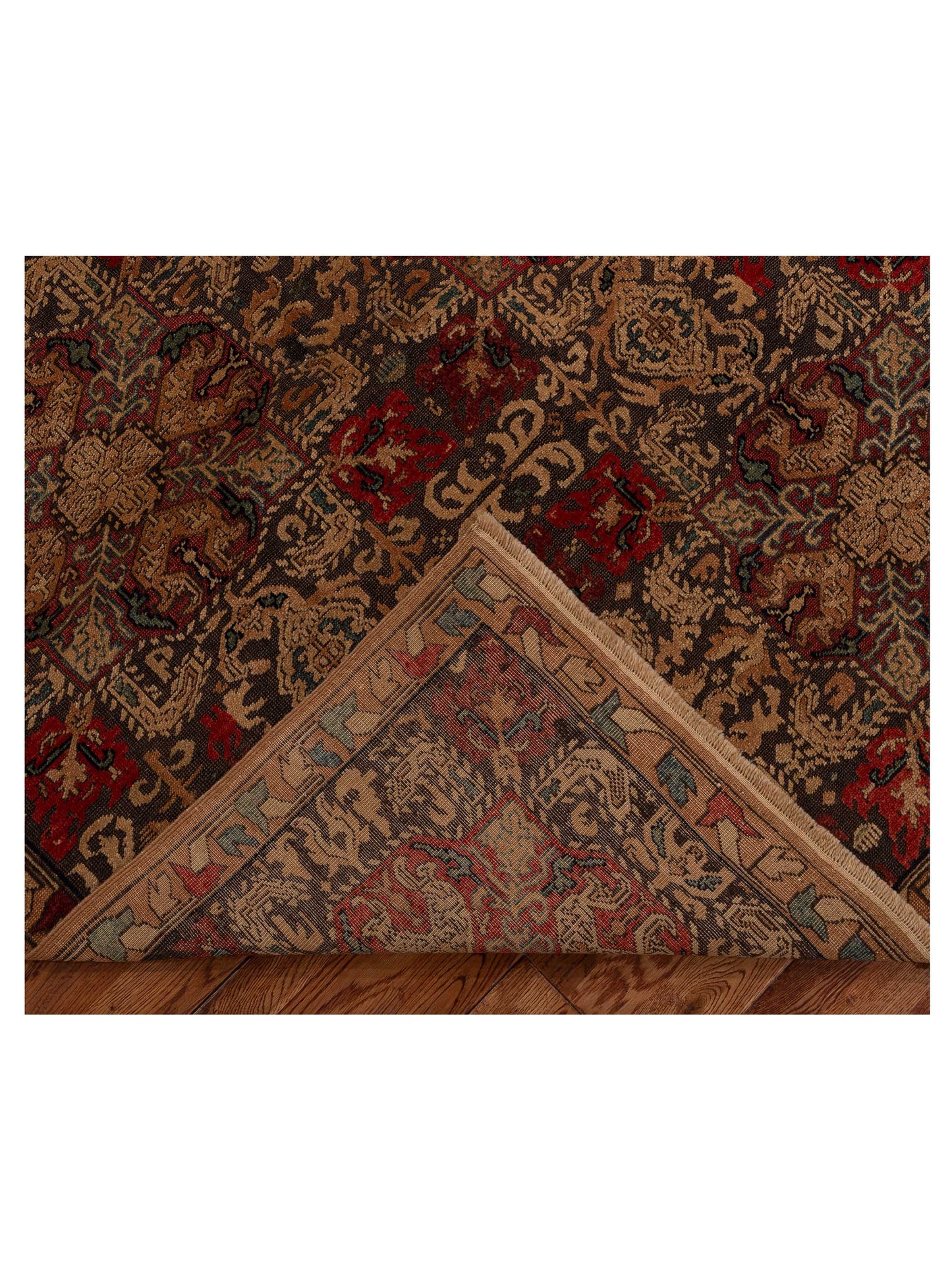 Antiqua Loom Multi 6.9x8.9 Hand Knotted Rug