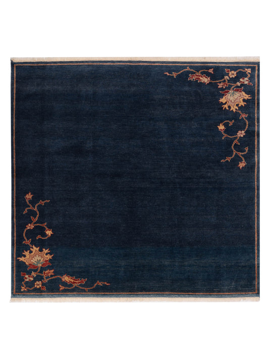 Pasha Antique Loom  Blue  Transitional