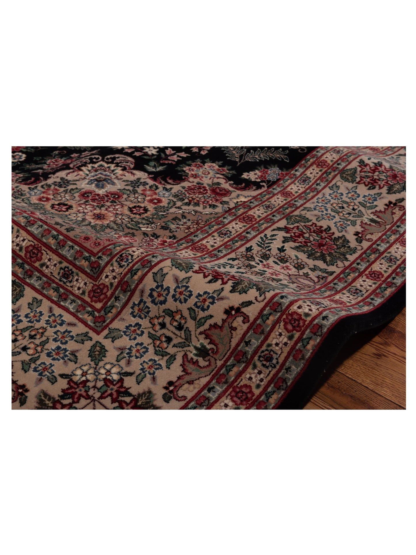 Artalya Green Beige 7.11x9.7 Hand Knotted Rug