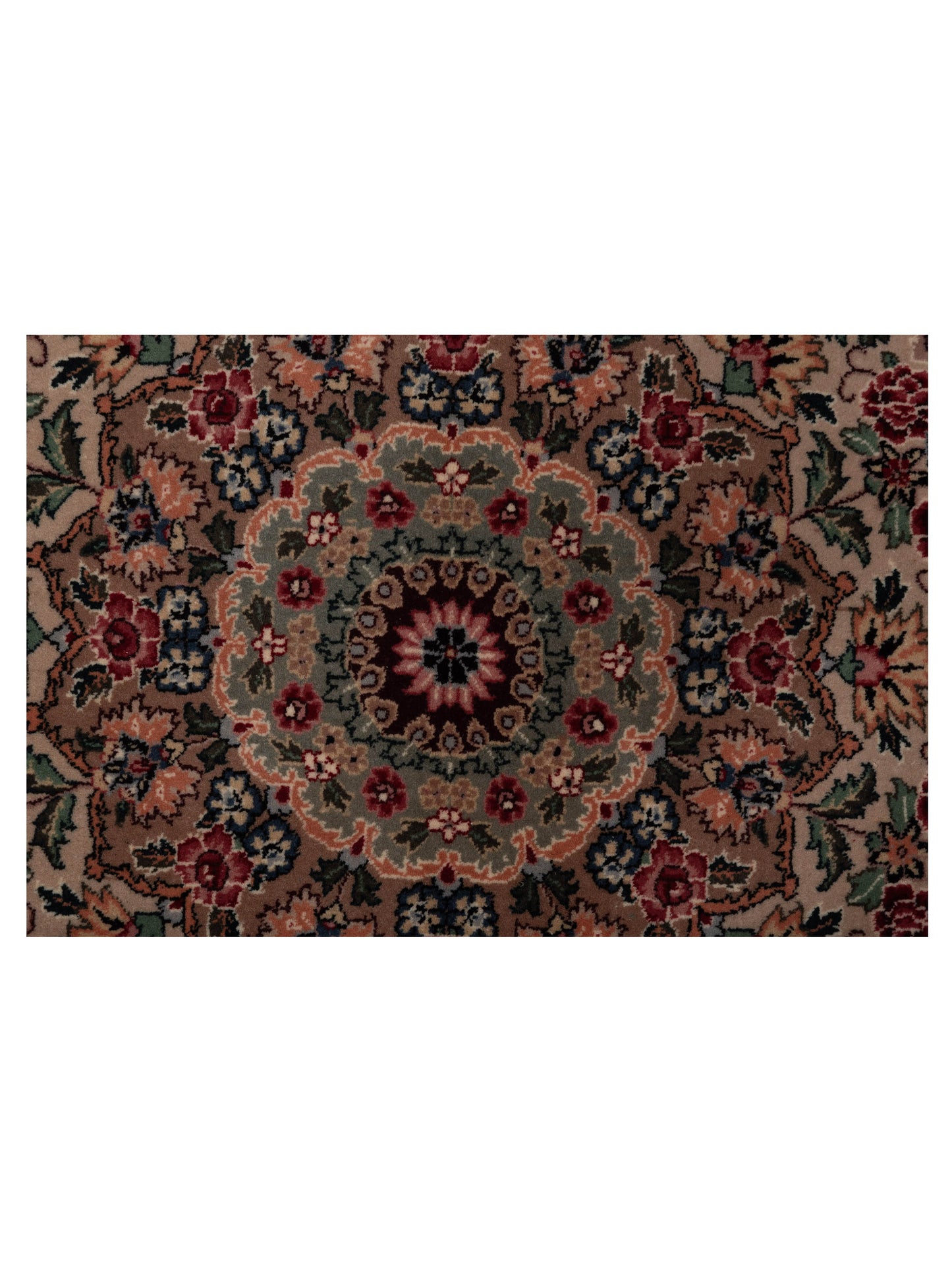 Artalya Green Beige 7.11x9.7 Hand Knotted Rug