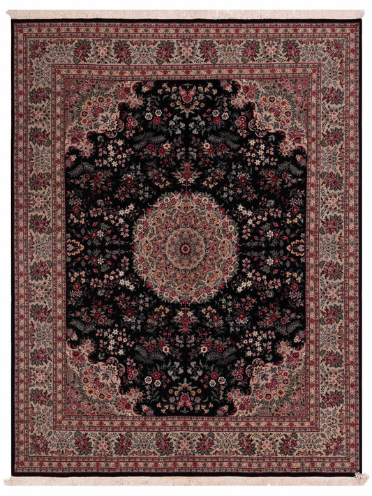 Pasha Magnolia  Green Beige Traditional