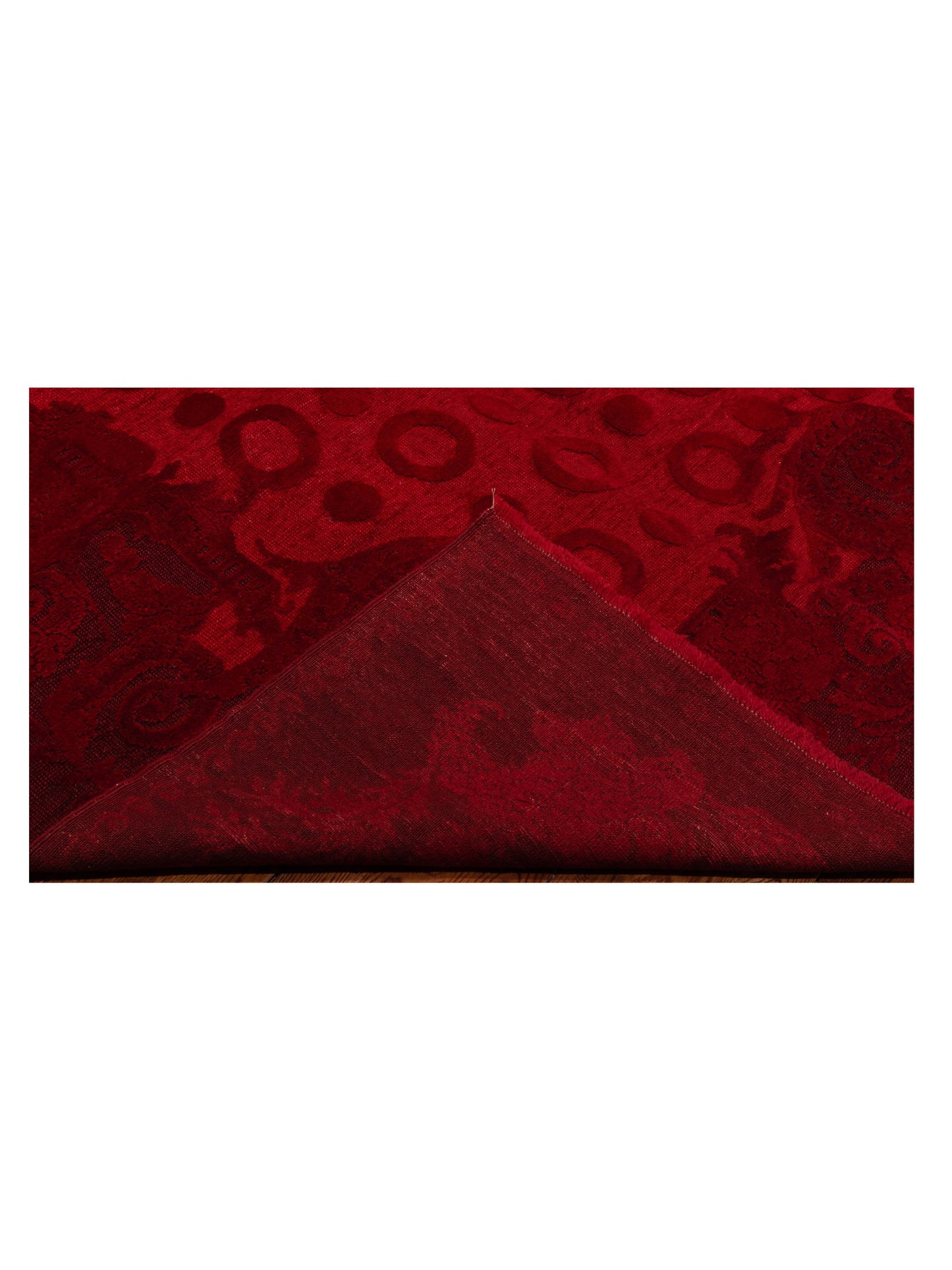 Vintage Red 6.10x9.5 Hand Knotted Rug