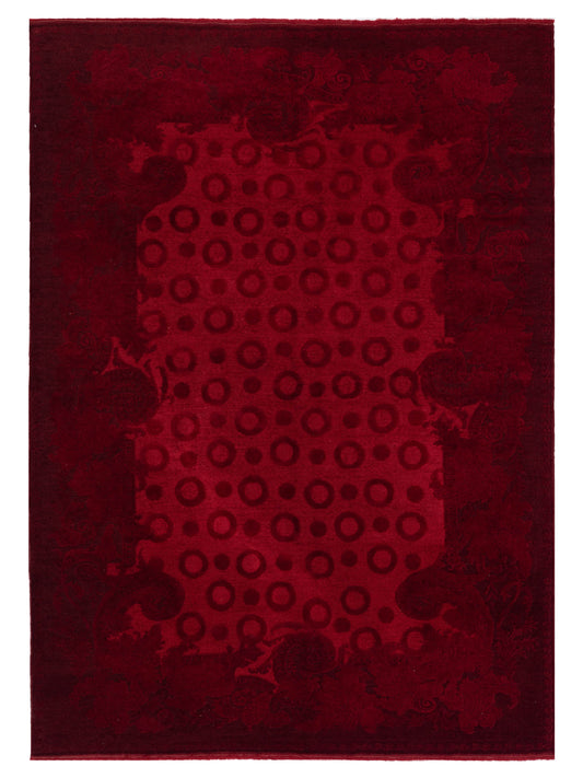 Pasha Vintage  Red  Contemporary