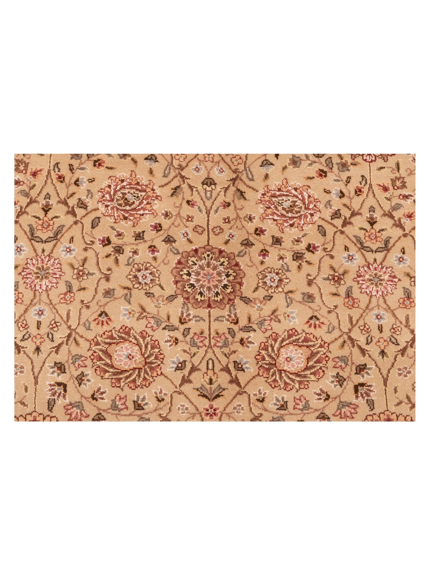 Artalya Beige Brown 9x11.10 Hand Knotted Rug