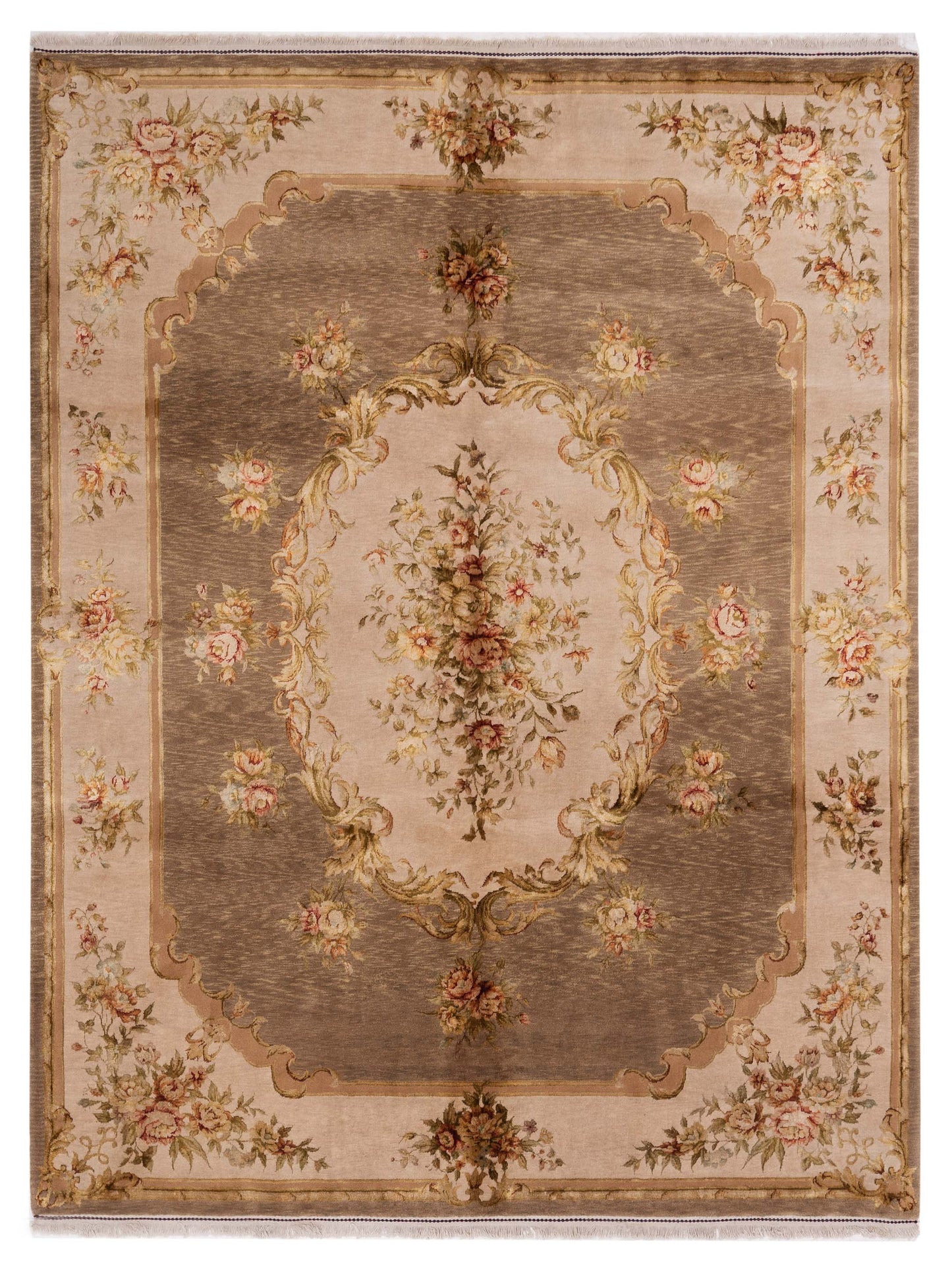 Rajpur Imperial Silk  Tobacco Beige Traditional