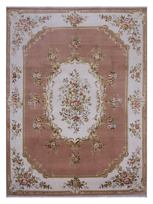 Pasha Magnolia  Brown Ivory Traditional