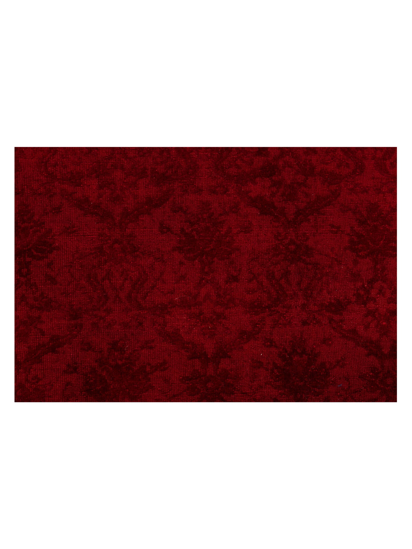 Vintage Red 9.4x11.11 Hand Knotted Rug