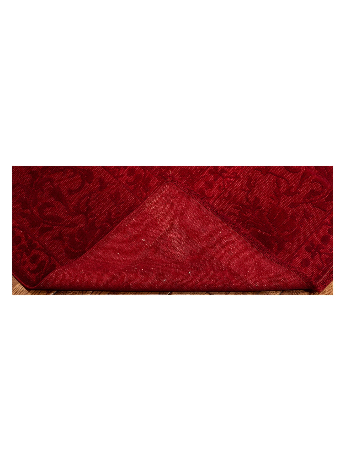 Vintage Red 9.4x11.11 Hand Knotted Rug