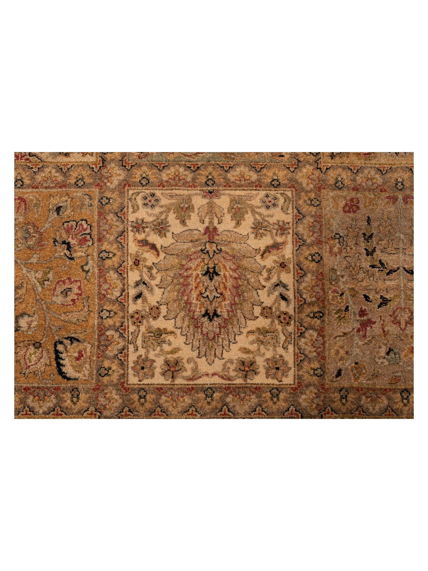 Jallira Multi 13.4x17.3 Hand Knotted Rug