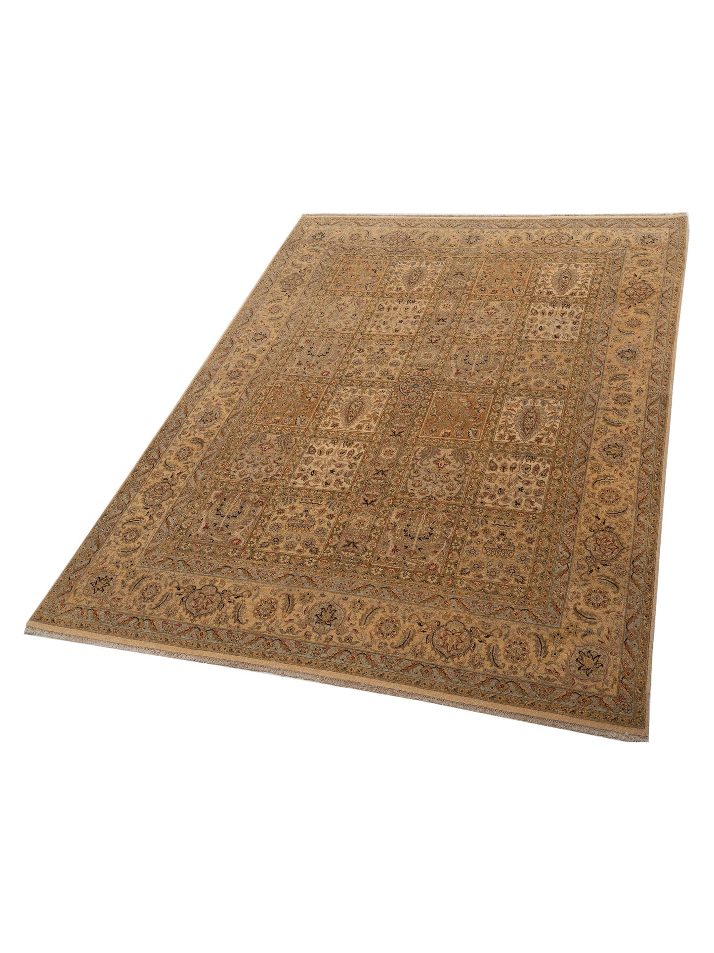 Jallira Multi 8.1x10.1 Hand Knotted Rug