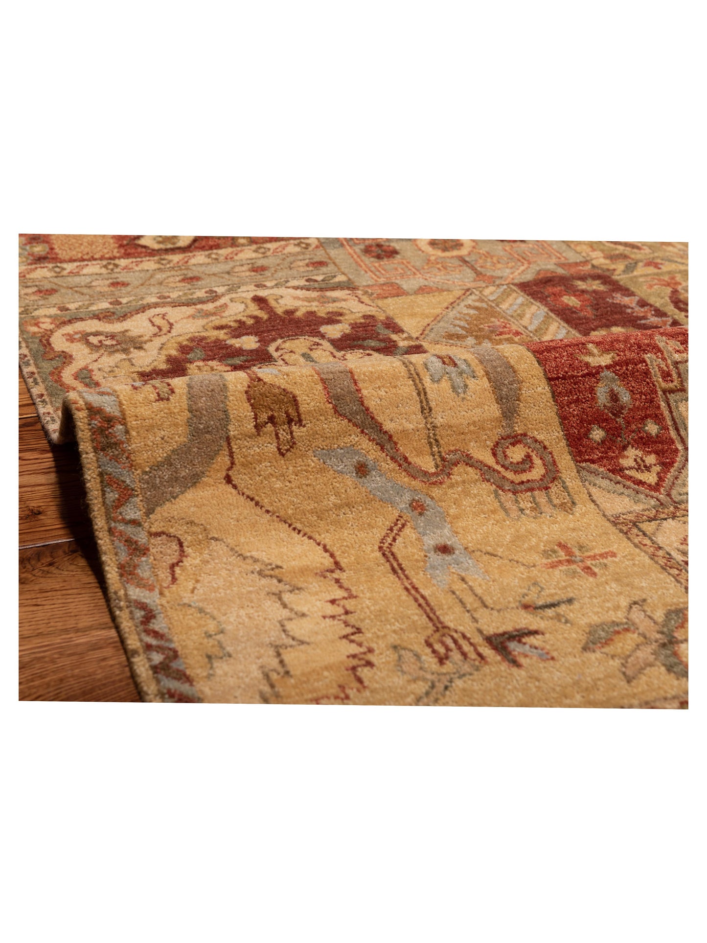 Zardun Multi 8x10 Hand Knotted Rug