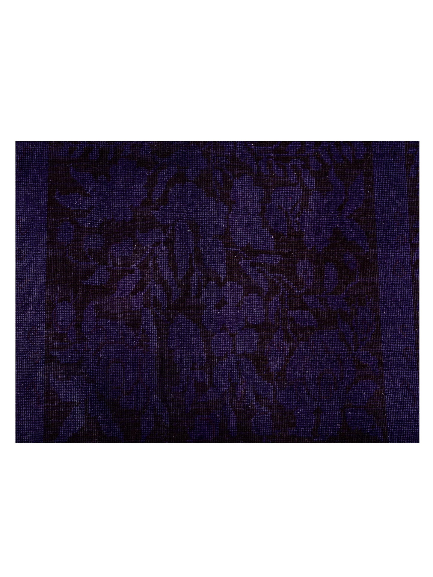 Vintage Purple 4.11x7.10 Hand Knotted Rug