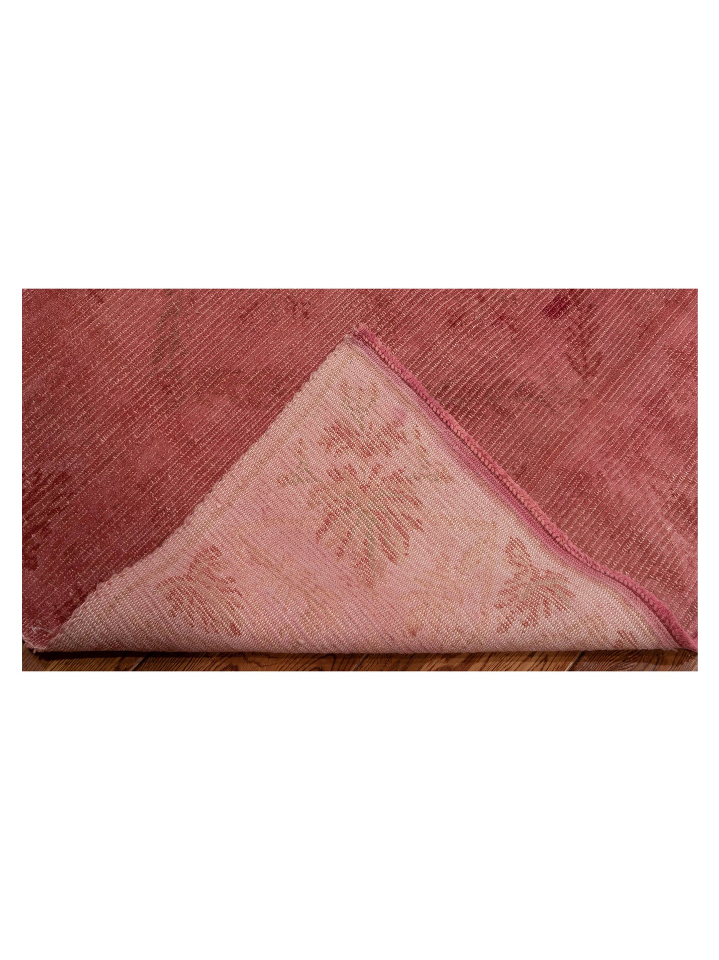 Vintage Pink 9.2x11.10 Hand Knotted Rug