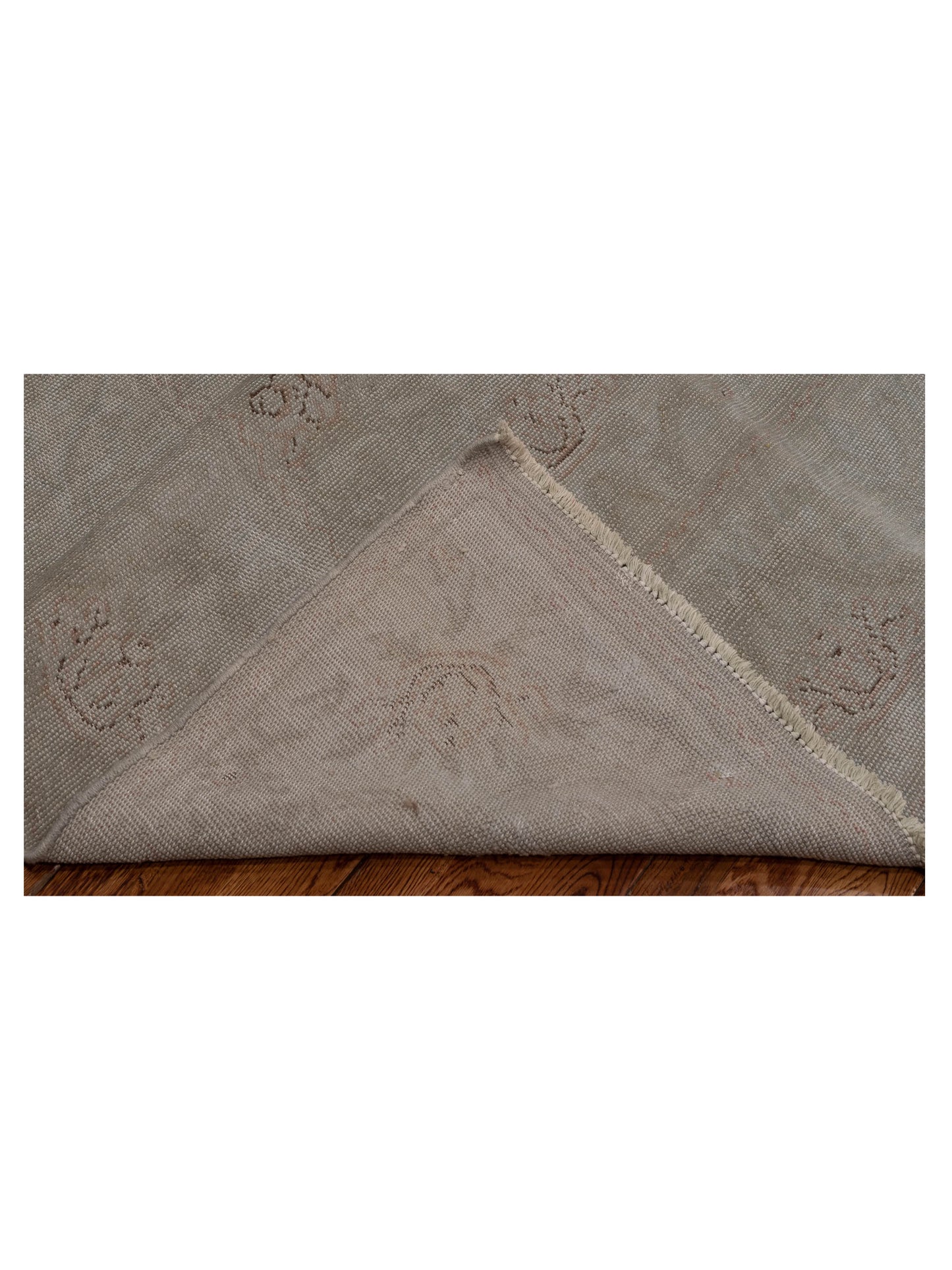 Vintage Silver 8.5x11.5 Hand Knotted Rug